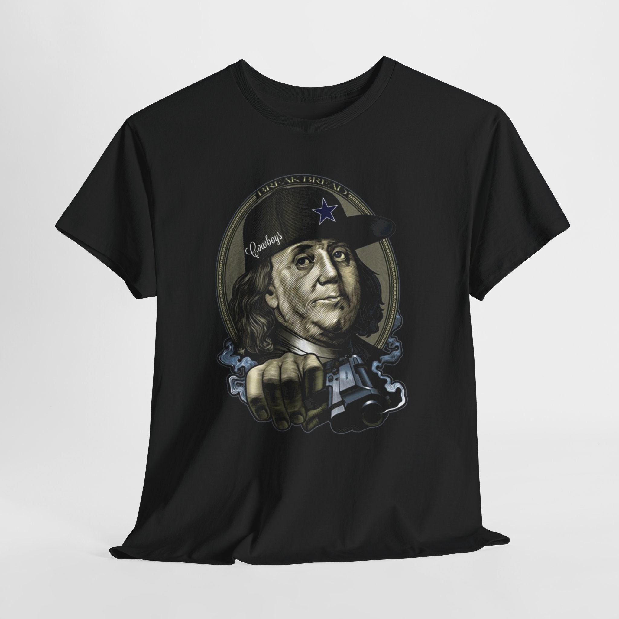 Streetwear Benjamin Franklin Tee, Funny Graphic Tee, Unisex Funny T-Shirt, Hip Hop Style Shirt, Vintage Design T-Shirt