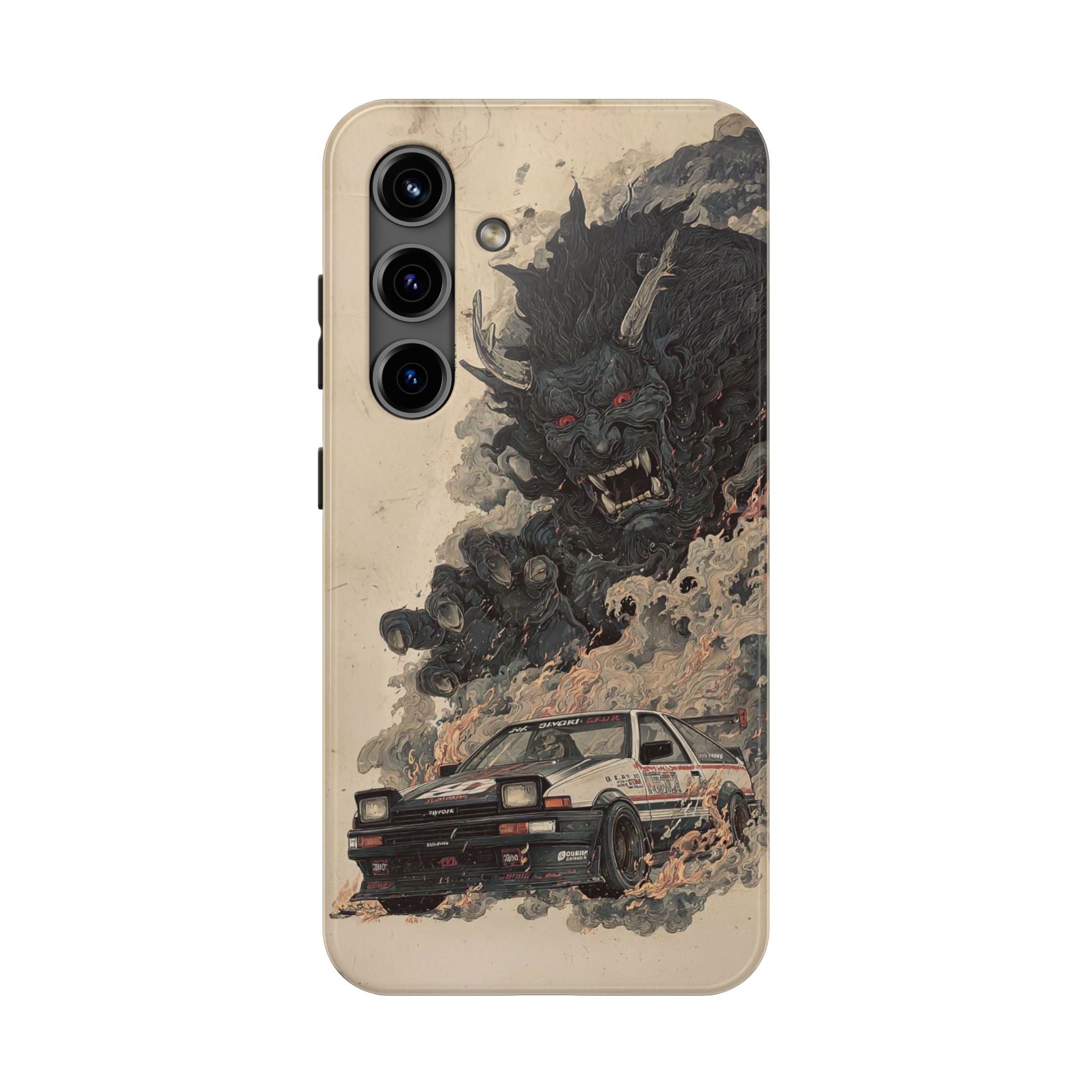 Demon Car Tough Phone Case - Unique Racing Protection