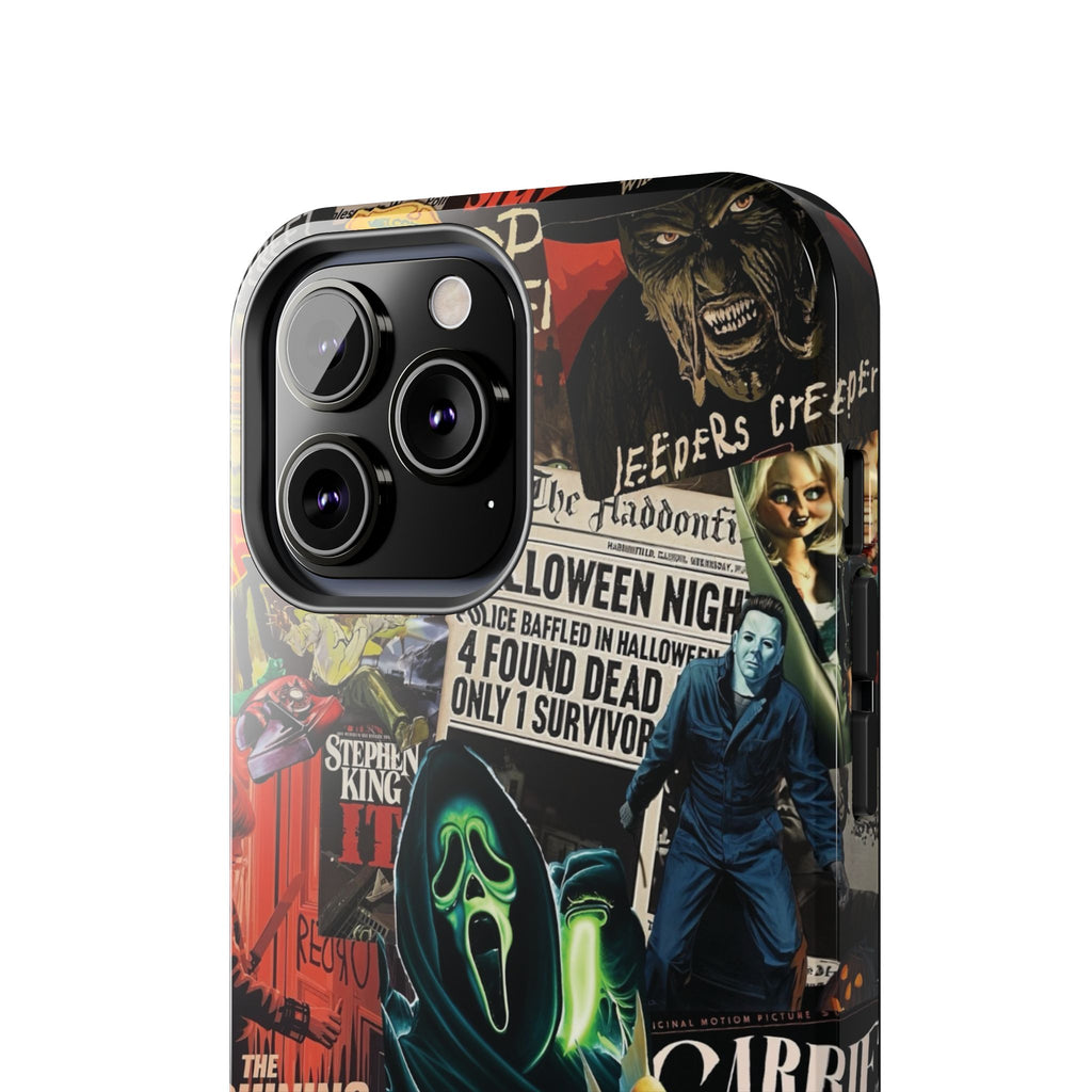 Spooky Horror Movie Phone Case | Tough Phone Cases for Horror Lovers, Halloween Gifts, Unique Accessories, Movie Night Essentials, [...]