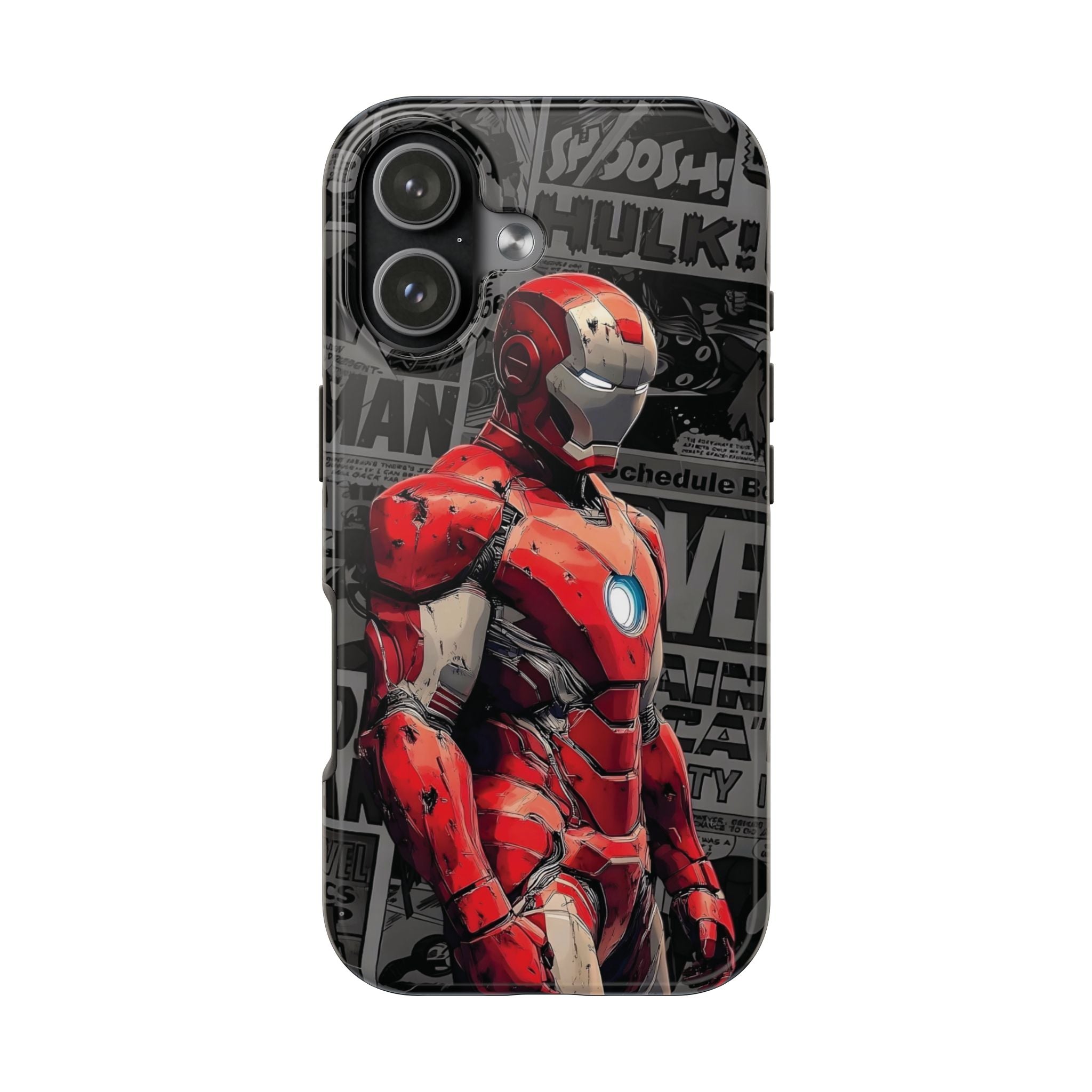 Iron Man Hero Tough Phone Cases - Durable, Stylish, Perfect for Marvel Fans, Geek Gifts, Comic Book Lovers, Unique Accessories