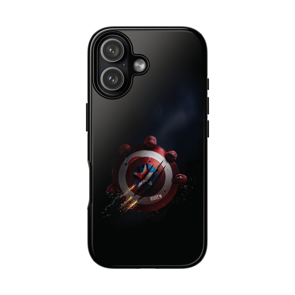Captain Shield Phone Case — Tough Protective Comic-Inspired Design