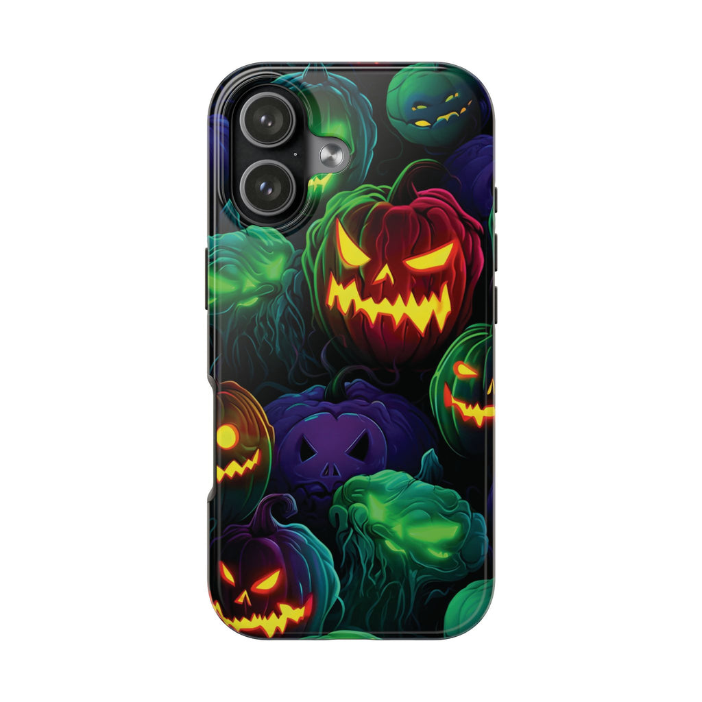 Halloween Pumpkin Phone Case, Spooky Fall Accessory, Tough Phone Cover, Halloween Gift, Pumpkin Decor