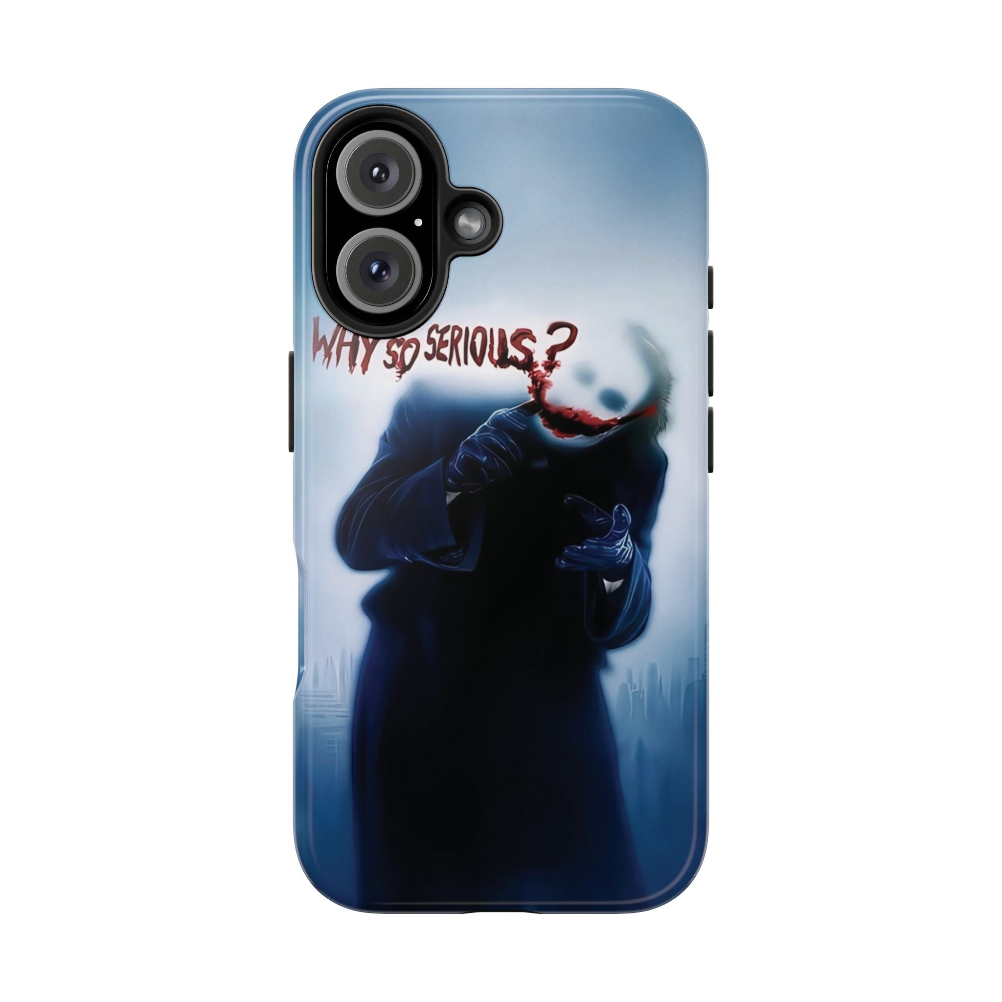 Tough Phone Cases, Dark Humor Phone Cover, Joker Inspired Case, Gifts for Movie Fans, Unique Phone Protector, Cool Accessories