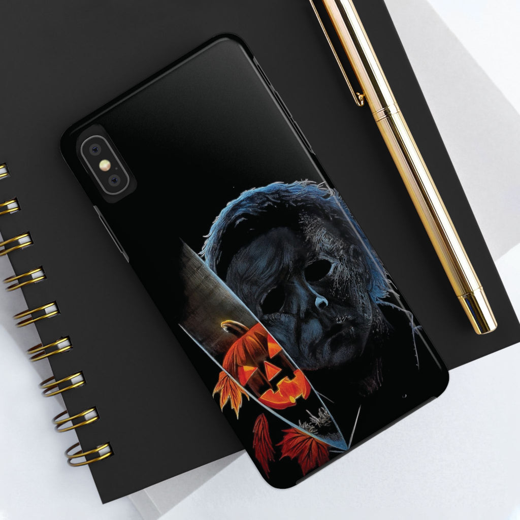 Halloween Horror Phone Case, Tough Phone Cover, Michael Myers Design, Fall Aesthetic, Perfect Gift for Horror Fans