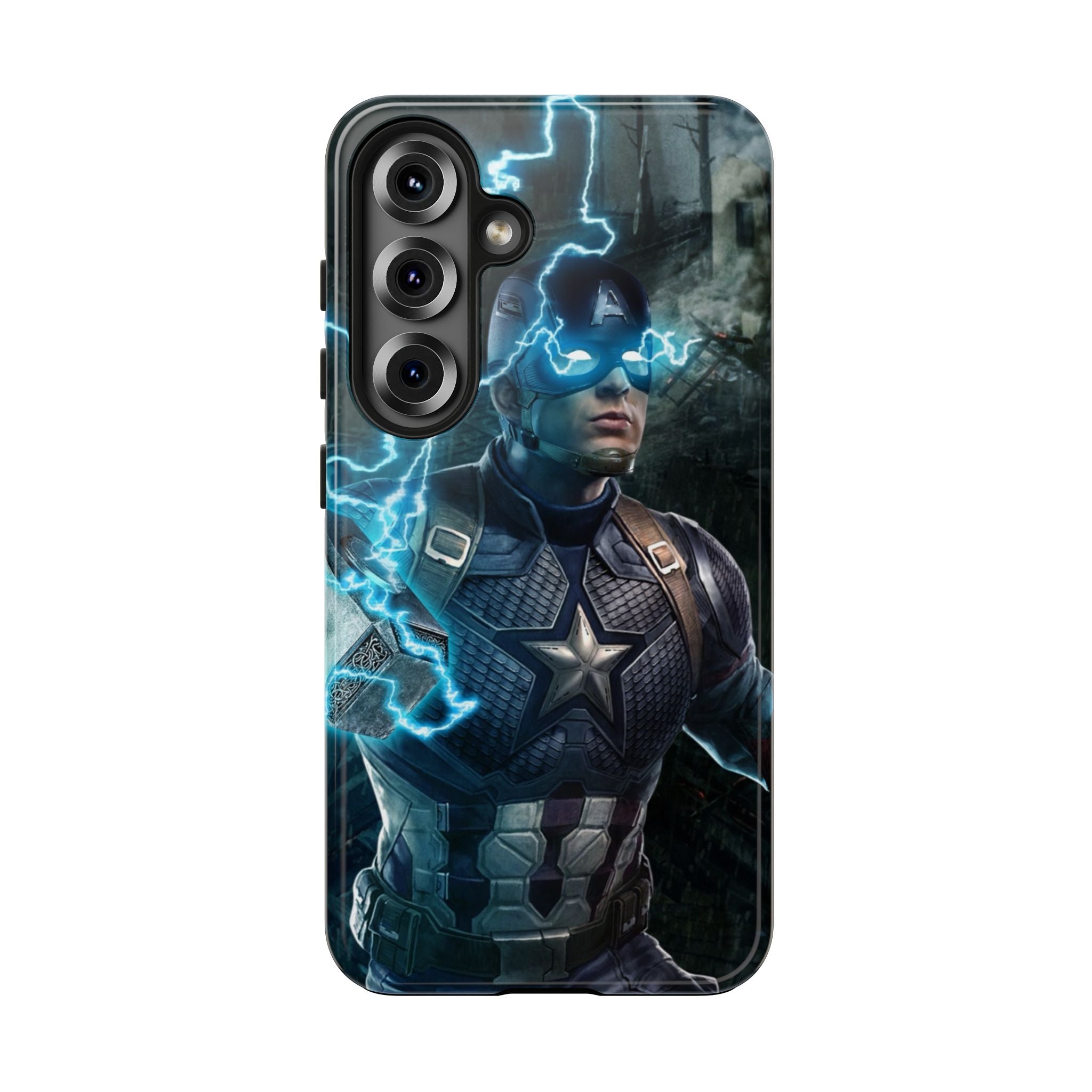Captain America Superhero Tough Phone Cases, Hero Phone Cover, Gift for Gamers, Superhero Accessory, Durable Phone Case for Every Occasion