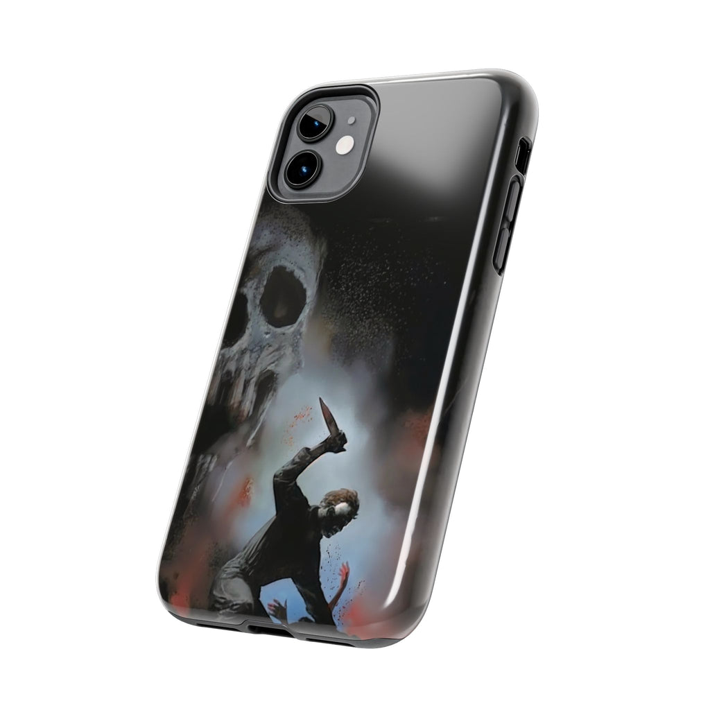Gritty Horror Phone Cases for Fans, Tough Phone Cover, Unique Gift, Scary Design, Halloween Accessory, Movie Memorabilia