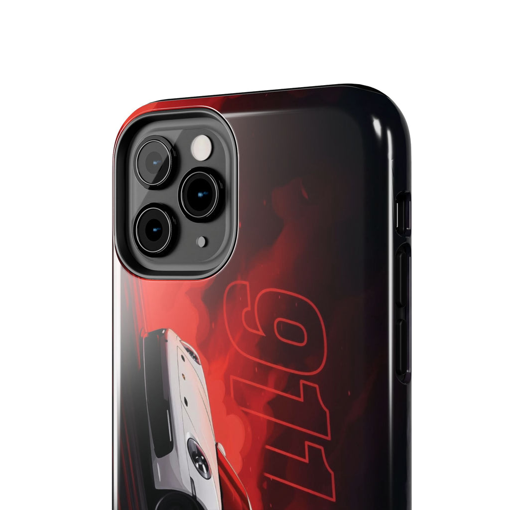 Racing-Inspired Porsche Tough Phone Case with 911 Design