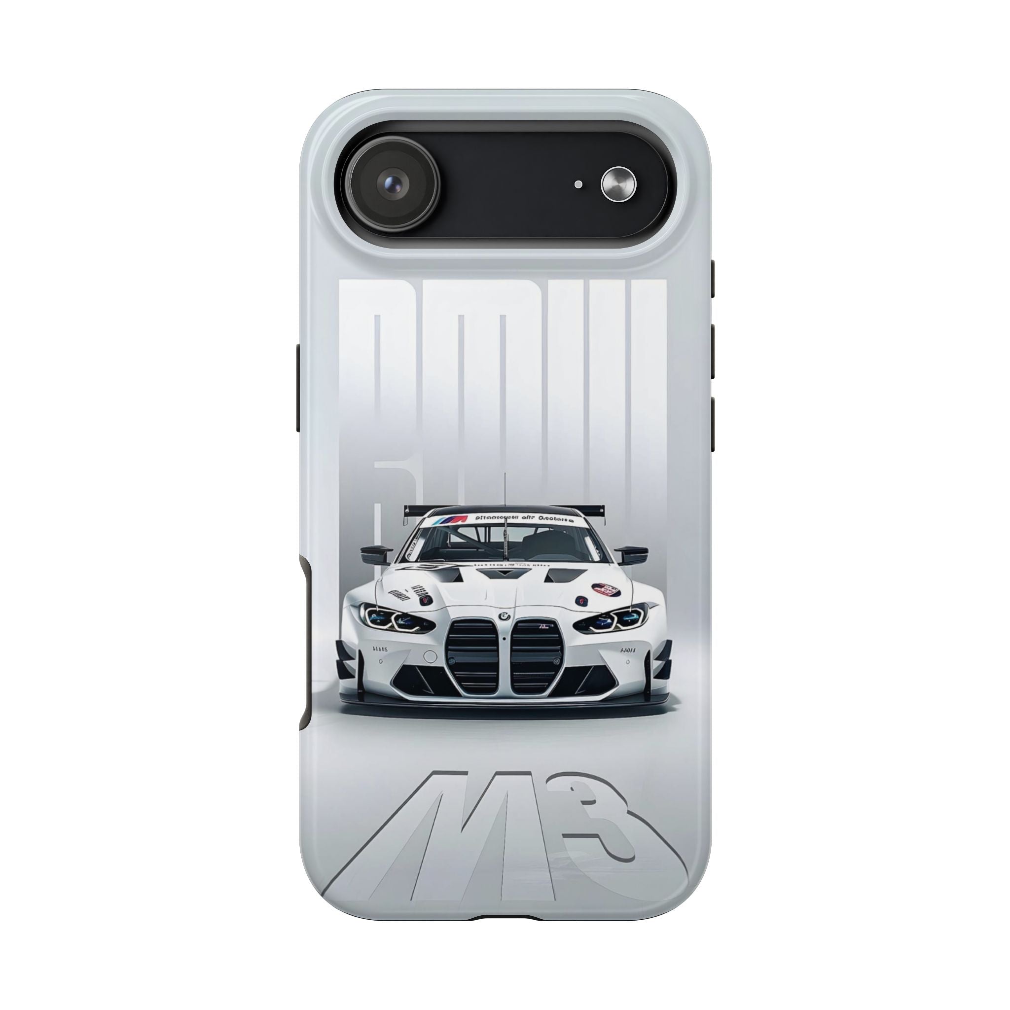 Race-Inspired Tough Phone Case for BMW M3 Fans