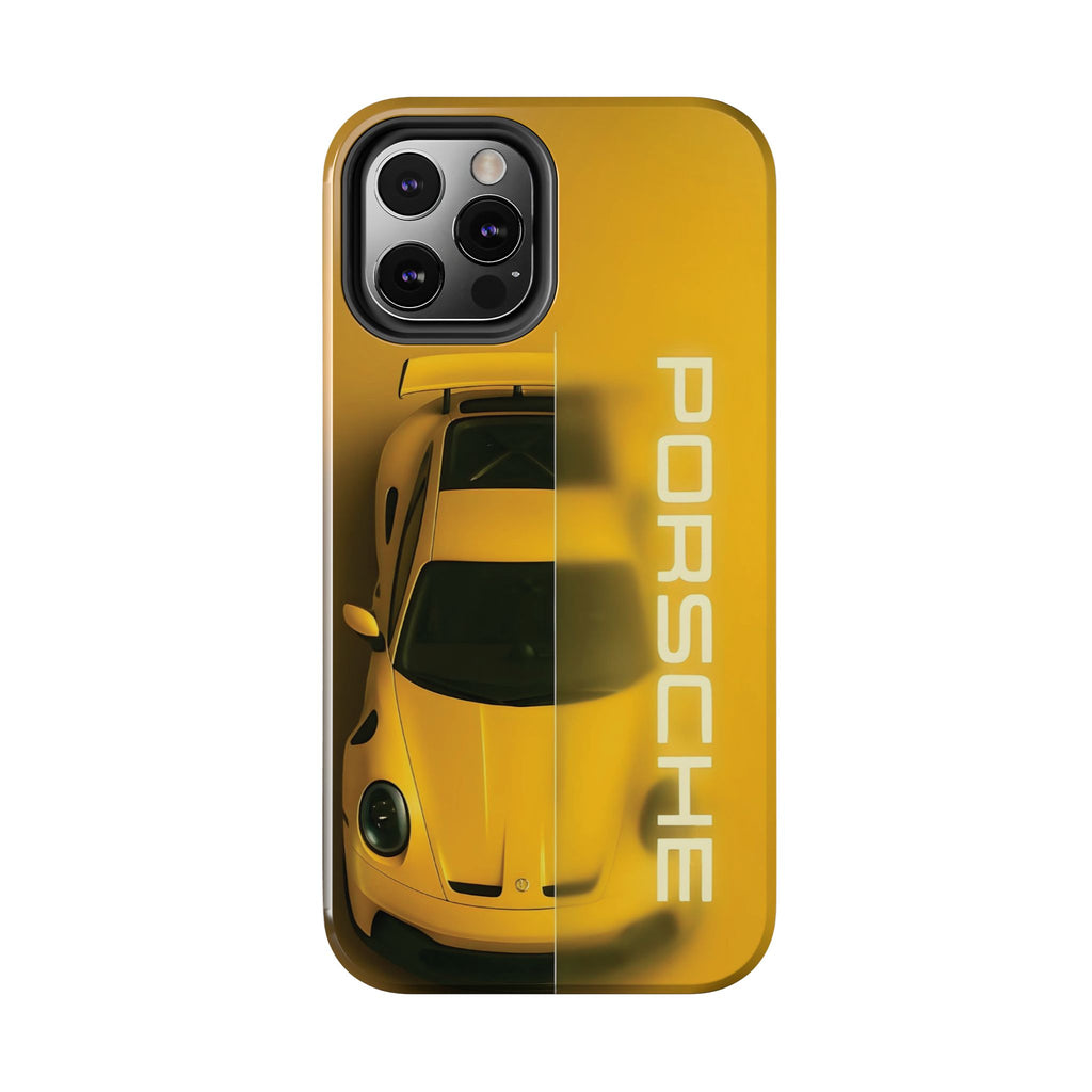 Stylish Car Lover's Phone Case, Durable Tough Phone Case, Gift for Car Enthusiasts, Porsche Design Case, Unique Auto Accessory