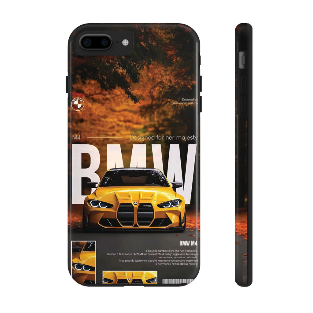BMW M4 Tough Phone Cases, Car Enthusiast Accessories, Durable Phone Covers, Unique Gifts for Him, Stylish Protection, Birthday Present