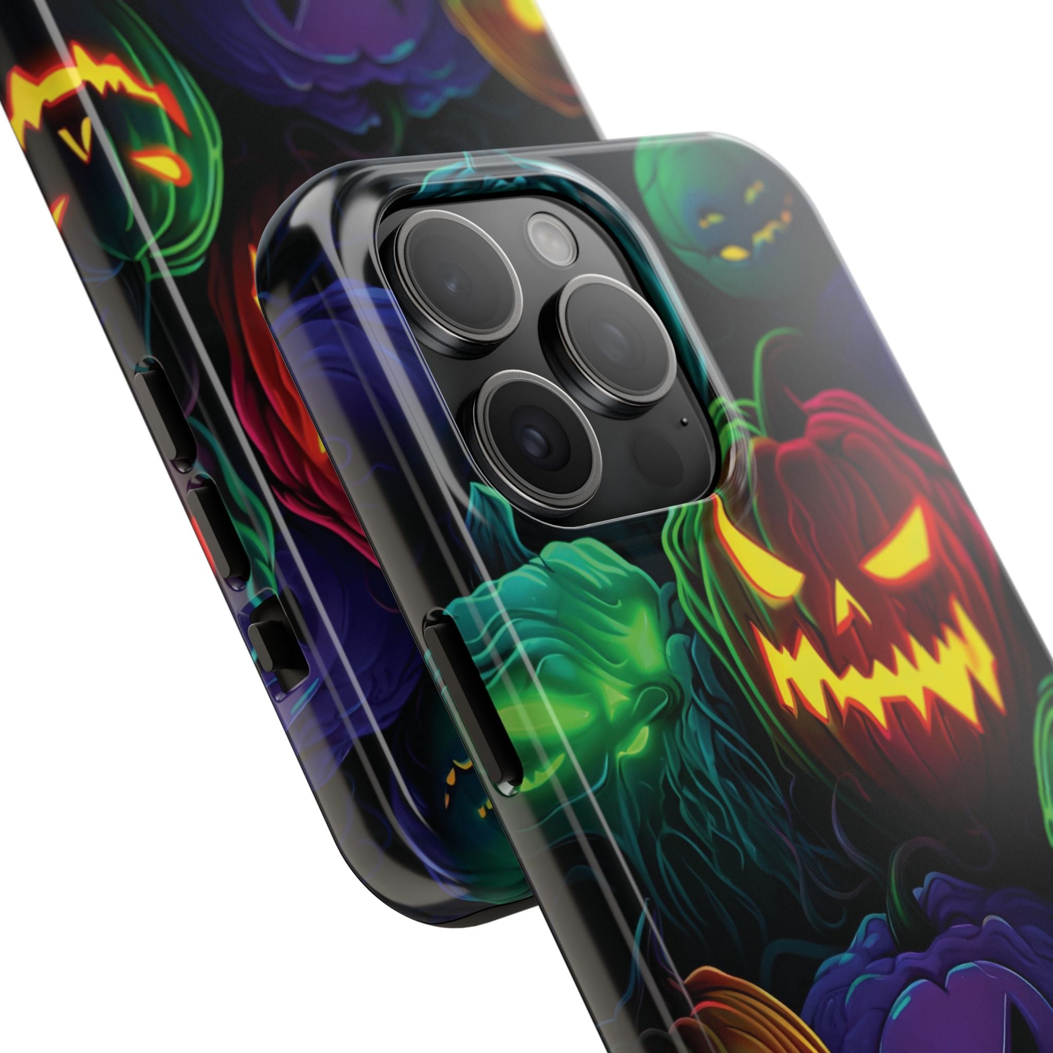 Halloween Pumpkin Phone Case, Spooky Fall Accessory, Tough Phone Cover, Halloween Gift, Pumpkin Decor