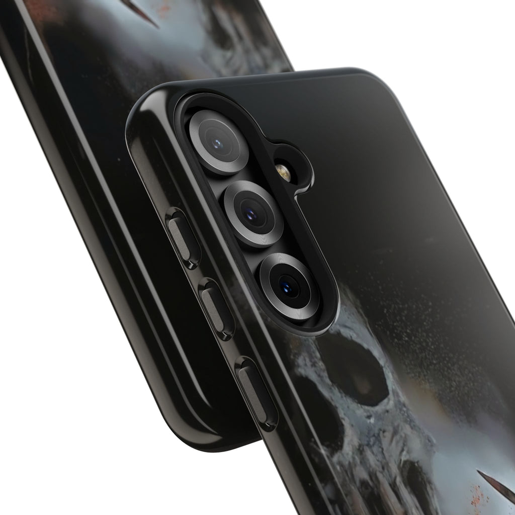 Gritty Horror Phone Cases for Fans, Tough Phone Cover, Unique Gift, Scary Design, Halloween Accessory, Movie Memorabilia