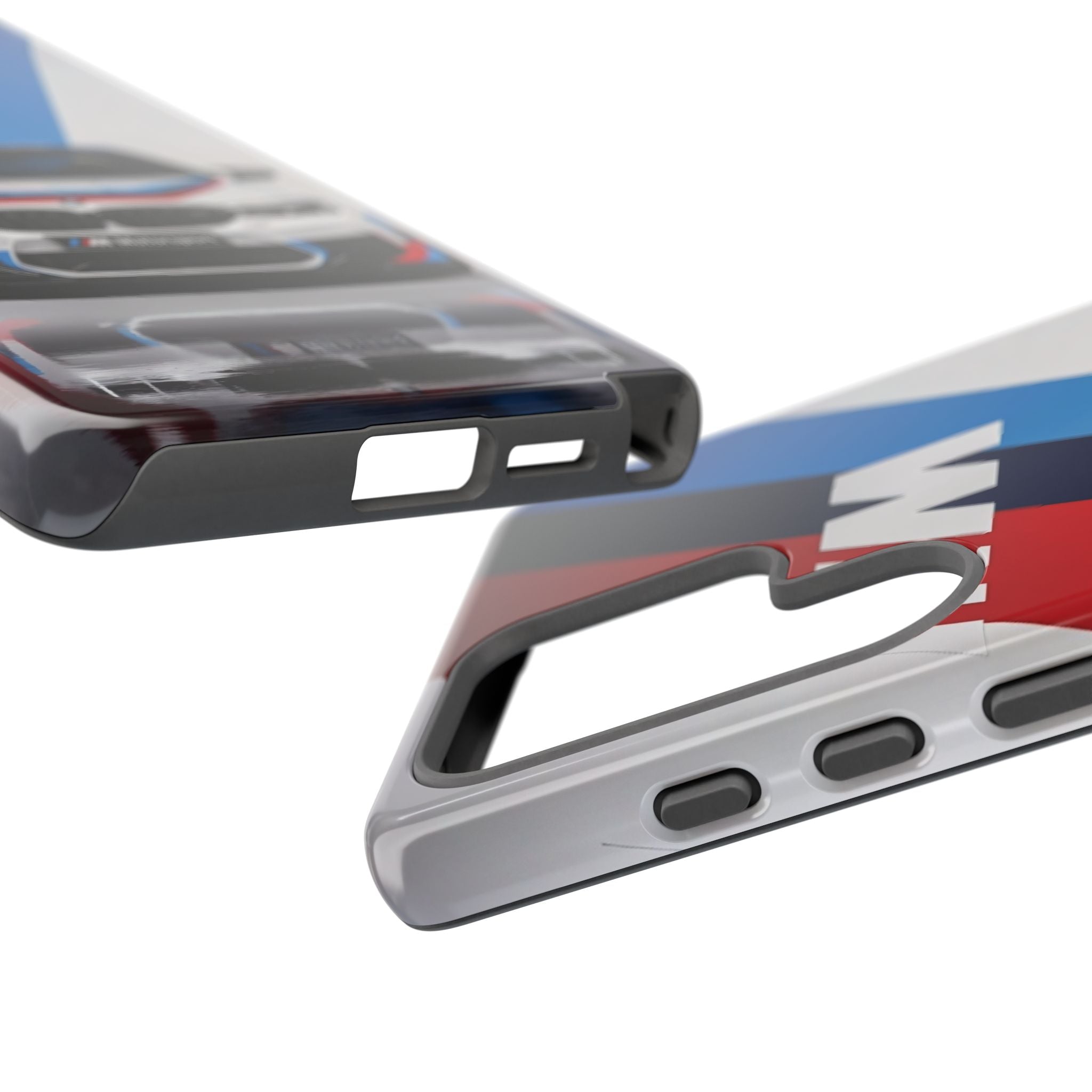 Racing Stripe Tough Phone Case — Motorsport Car Graphic