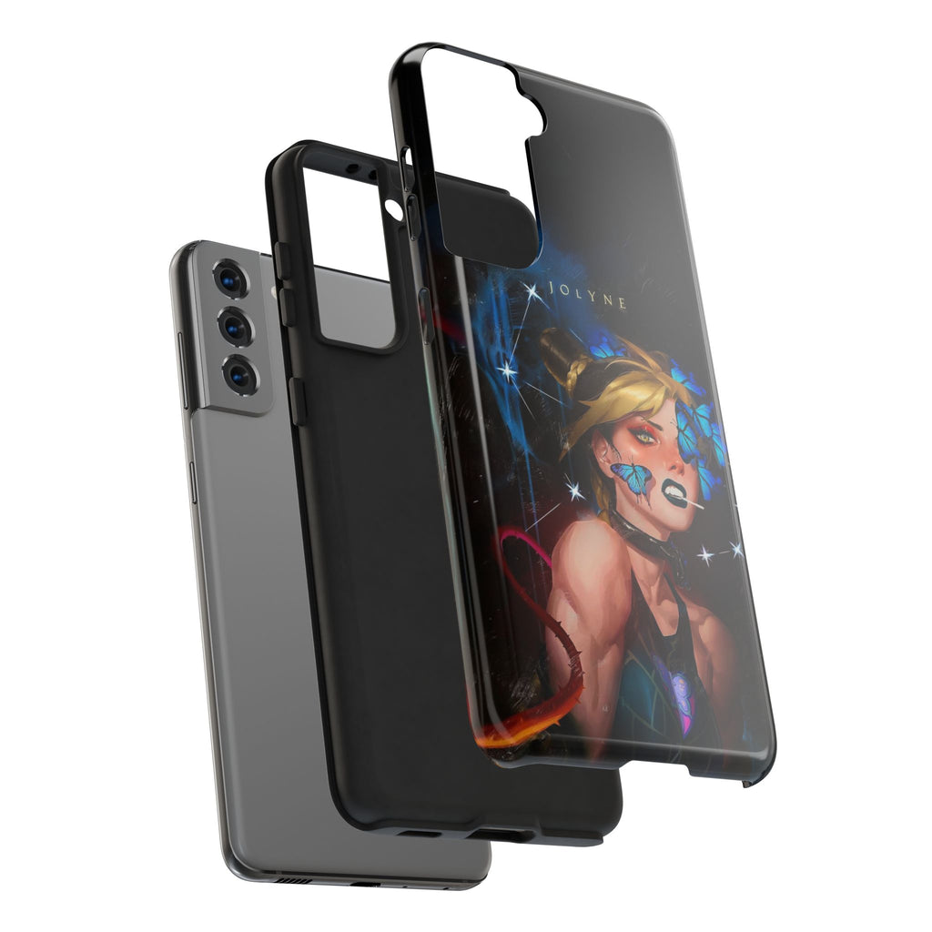 Vibrant Artistic Phone Case, Tough Phone Case for Artists, Unique Phone Cover for Gift, Anime Phone Case for Occasions