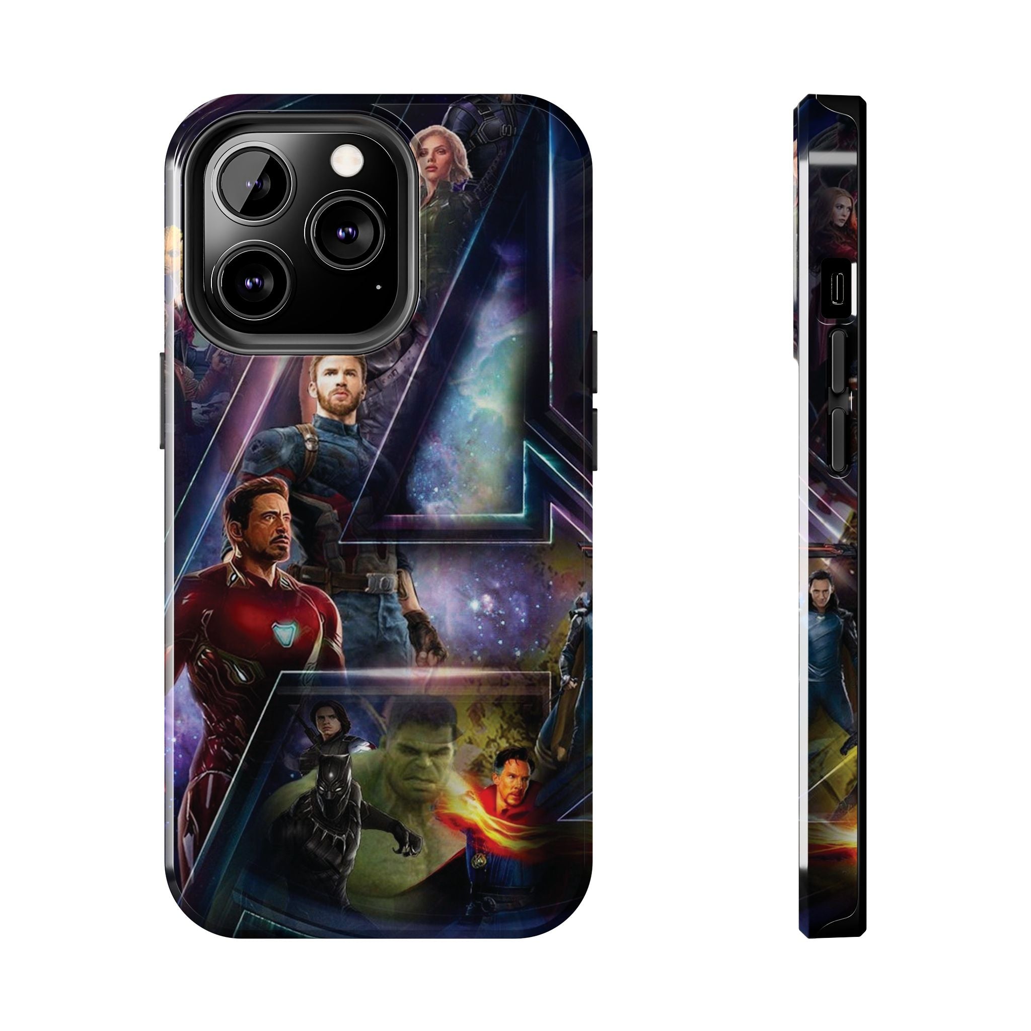 Marvel Avengers Tough Phone Cases | Durable Phone Cover, Superhero Gifts, Geek Accessories, Unique Phone Cases, Avengers Merchandise