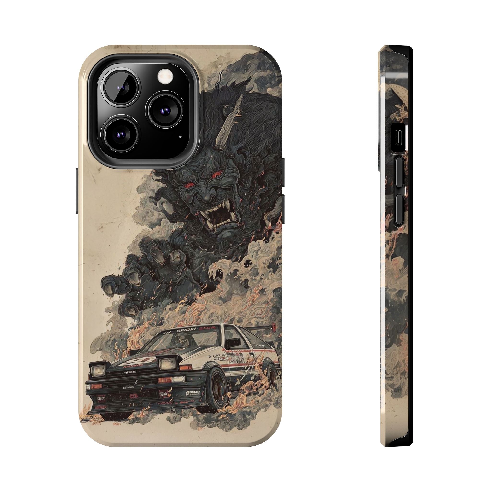 Demon Car Tough Phone Case - Unique Racing Protection