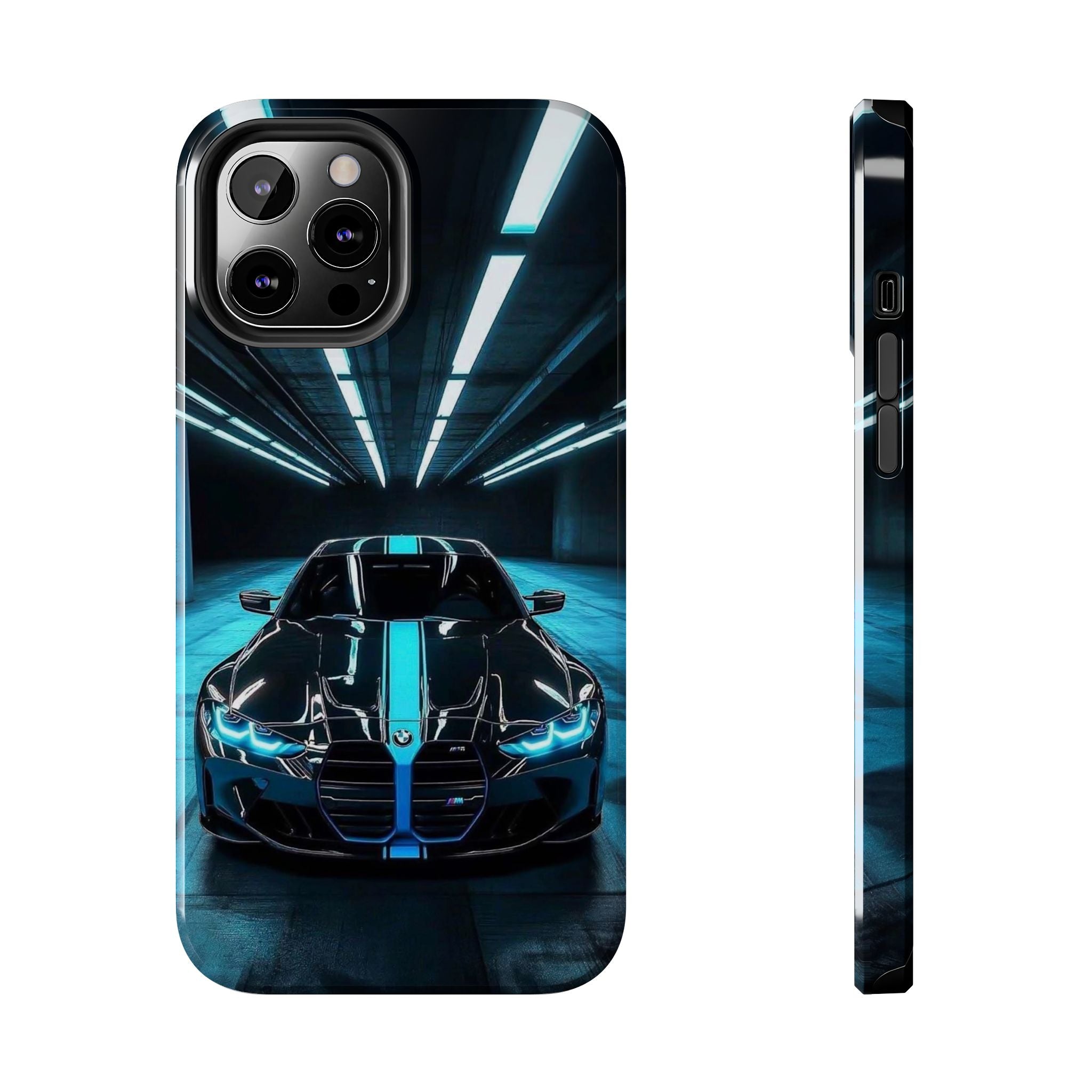 Stylish Tough Phone Case for Car Enthusiasts - Durable & Protective
