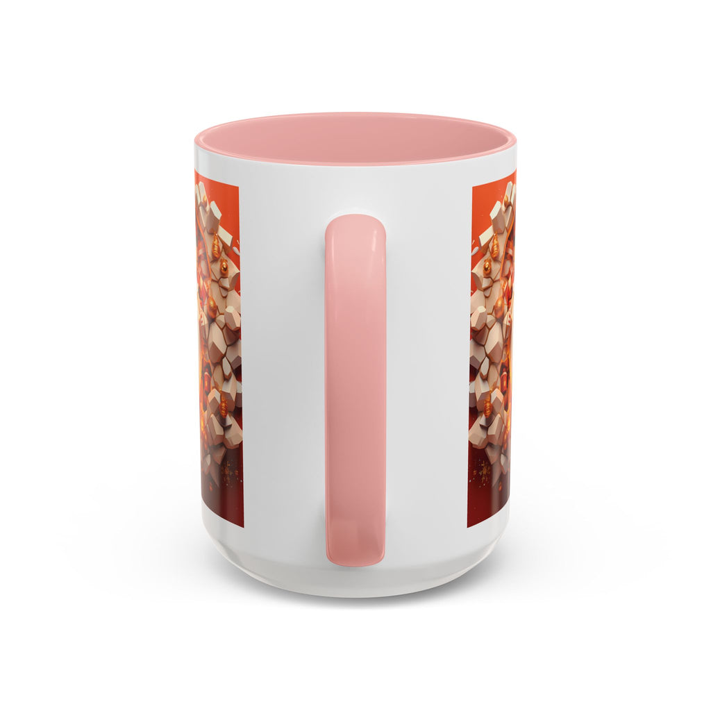Cheerful Santa Accent Coffee Mug - Perfect for Xmas, Holiday Gifts, Cozy Mornings, Festive Decor, Coffee Lovers