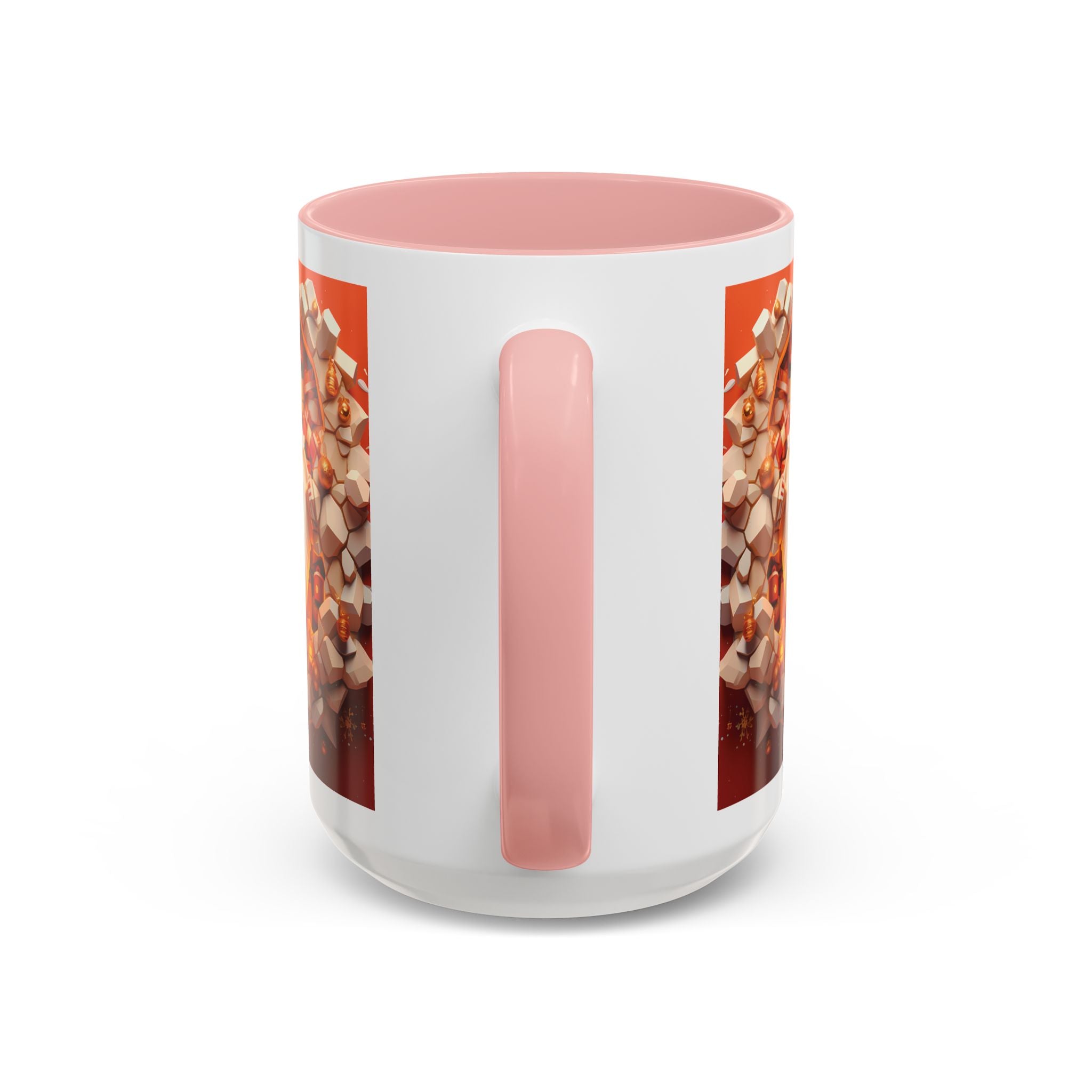 Cheerful Santa Accent Coffee Mug - Perfect for Xmas, Holiday Gifts, Cozy Mornings, Festive Decor, Coffee Lovers