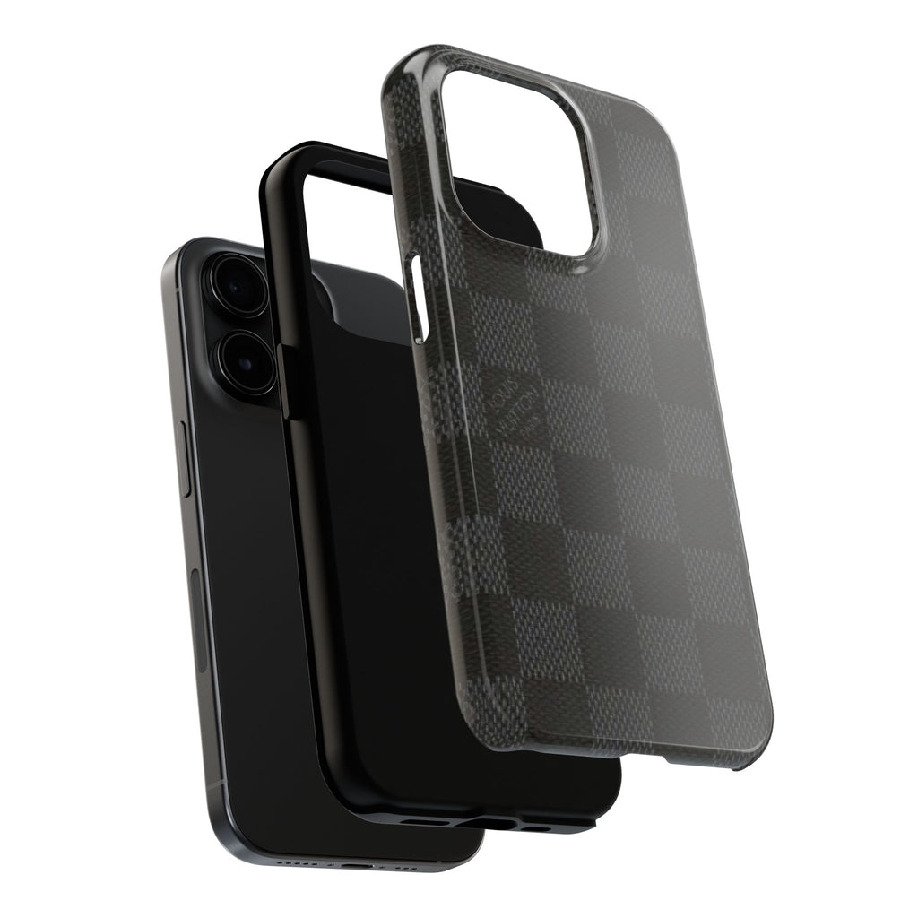Durable Phone Cases with Stylish Checkered Pattern, Phone Accessories, Customizable Cases, Gift for Tech Lovers, Perfect for Every Occasion
