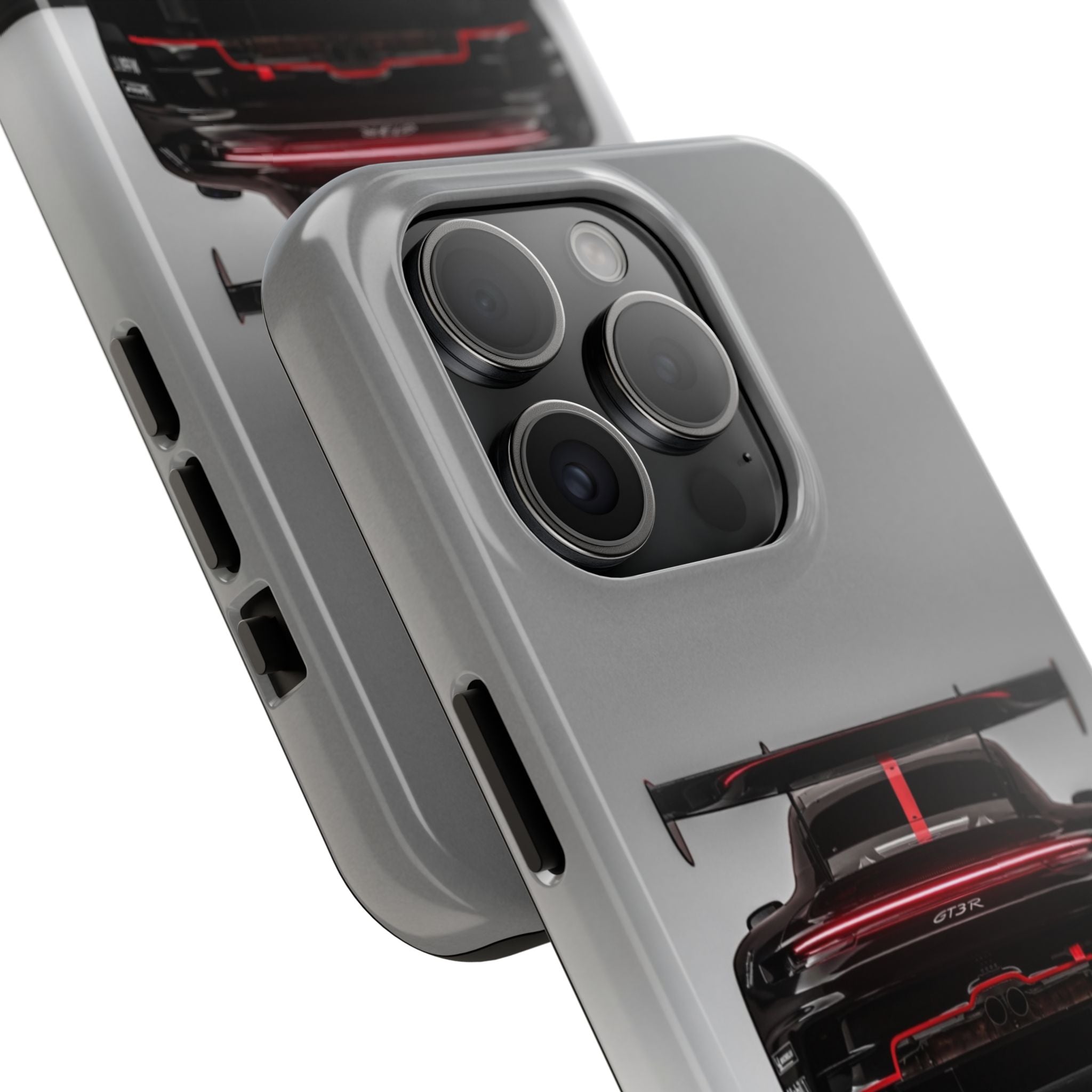 Racing-Inspired Tough Phone Case for Car Enthusiasts