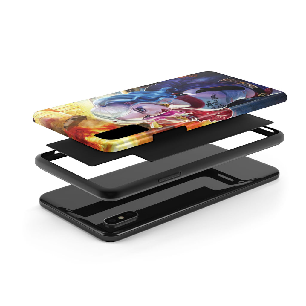 Harley Quinn Tough Phone Cases, Stylish Phone Protector for Women, Anime Style Mobile Cover, Unique Gift for Gamers, Pop Culture Accessories