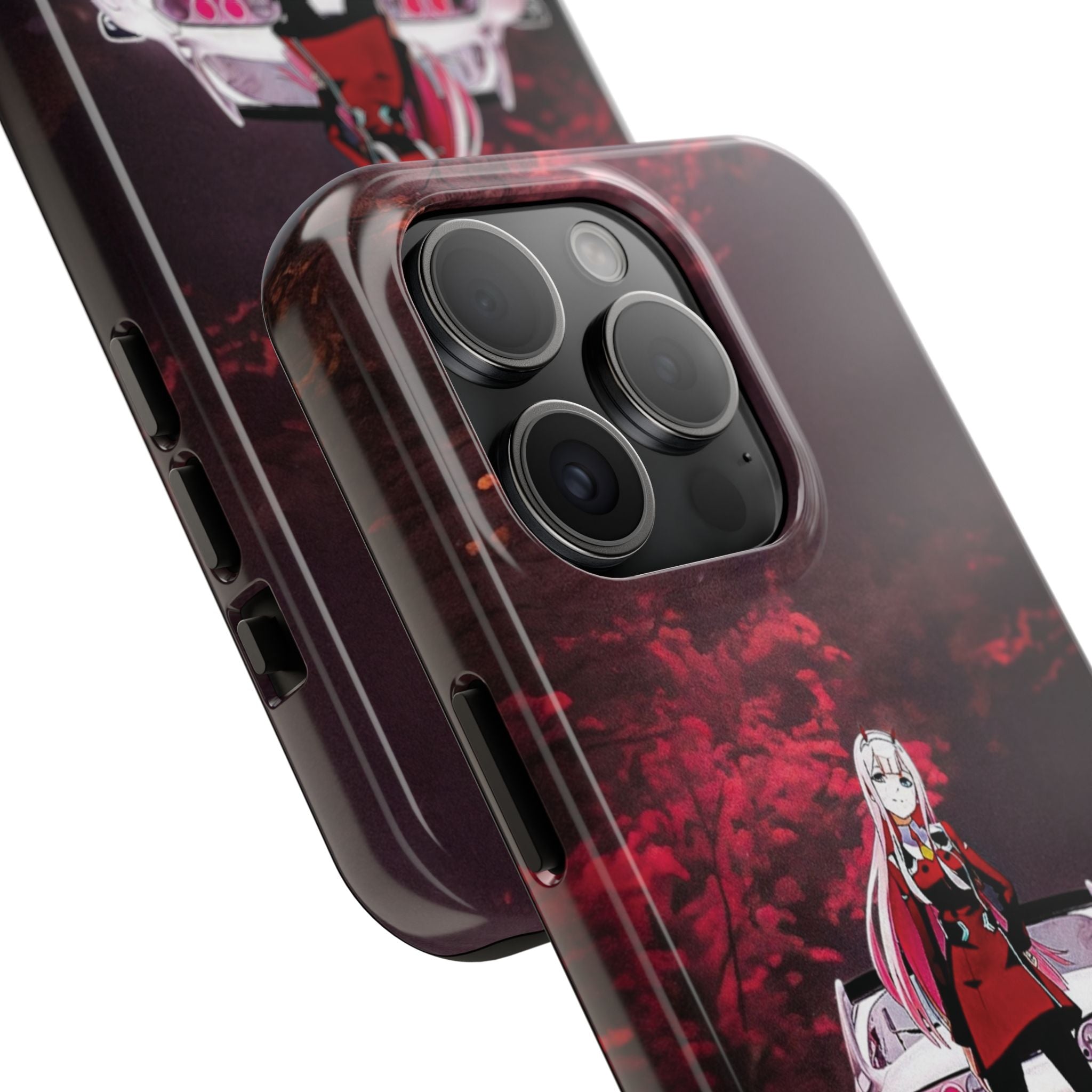 Anime-Inspired Tough Phone Case with Stylish Character Design