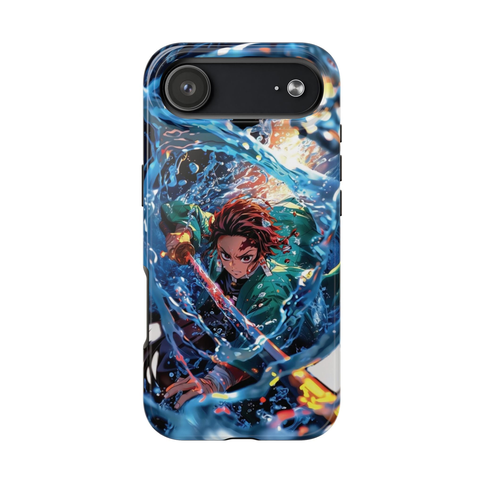Demon Slayer Tough Phone Case - Samurai Combat Design