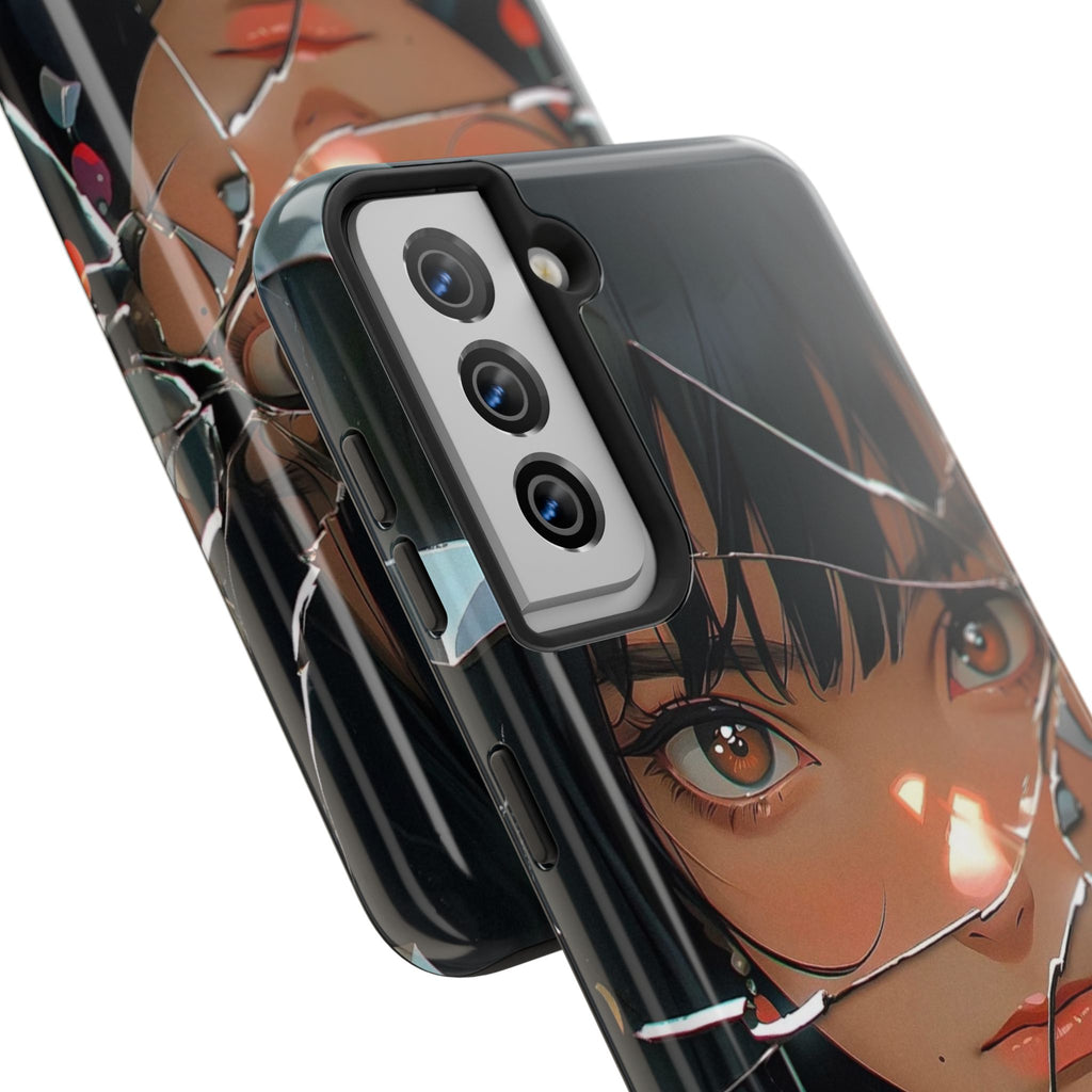 Anime-Inspired Tough Phone Cases, Durable Phone Cover, Unique Phone Protector, Gift for Anime Lovers, Aesthetic Cell Phone Case