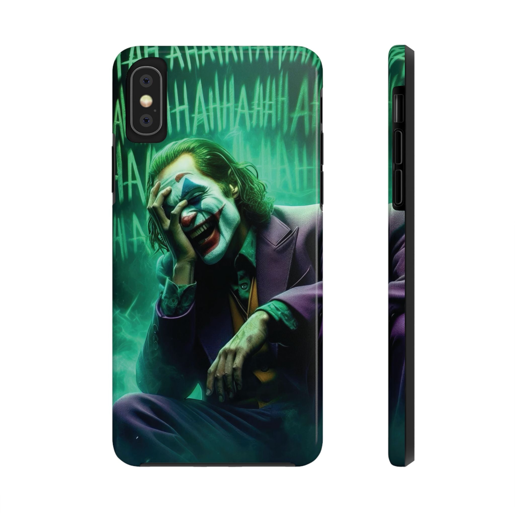 Joker Phone Cases, Tough Phone Cover, Customizable Phone Accessory, Unique Gift for Fans, Pop Culture Merchandise