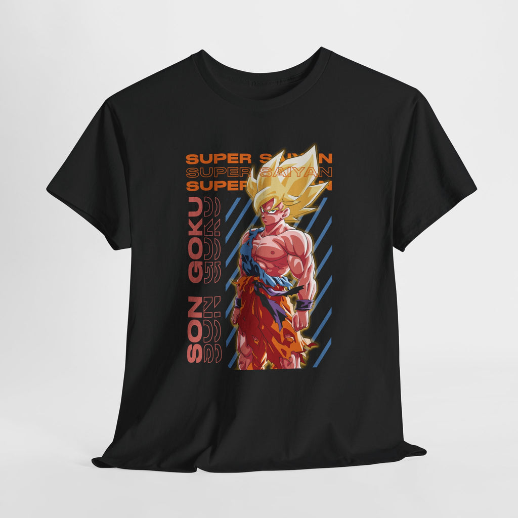 Son Goku Super Saiyan Graphic Tee — Anime Dragon Ball Z Shirt