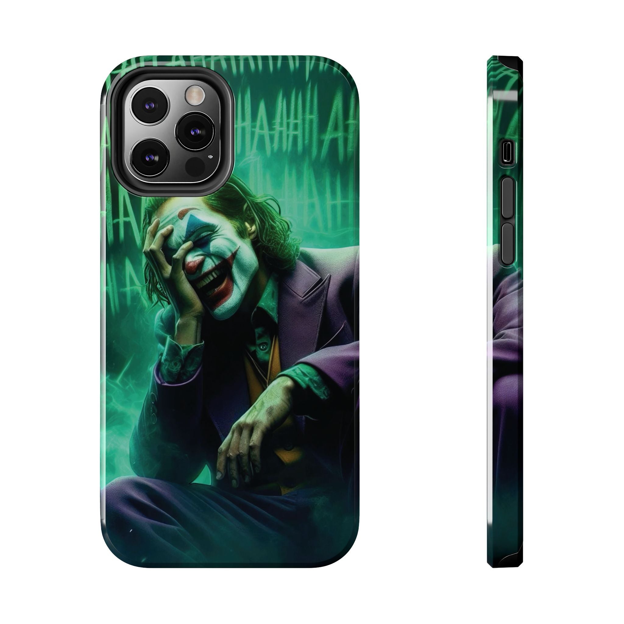 Joker Phone Cases, Tough Phone Cover, Customizable Phone Accessory, Unique Gift for Fans, Pop Culture Merchandise