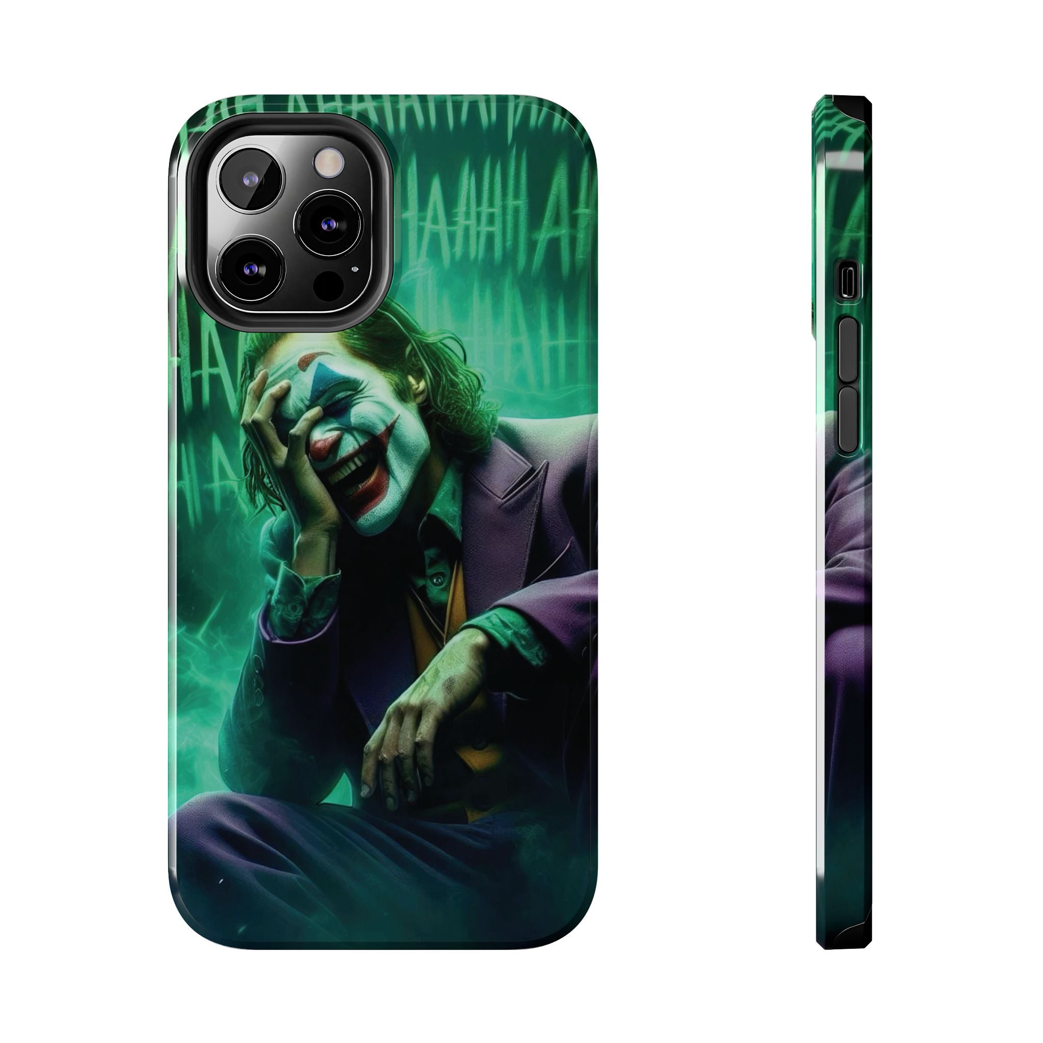 Joker Phone Cases, Tough Phone Cover, Customizable Phone Accessory, Unique Gift for Fans, Pop Culture Merchandise