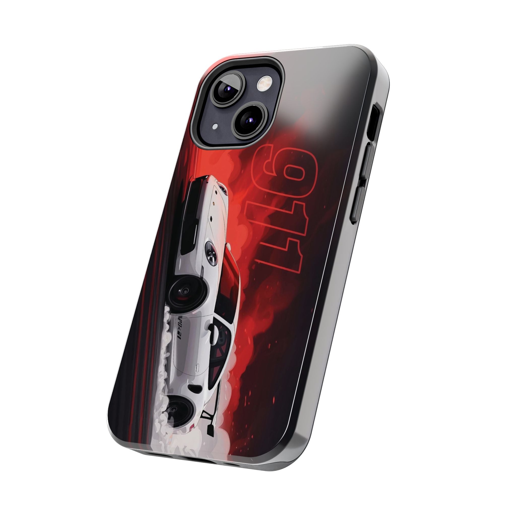 Racing-Inspired Porsche Tough Phone Case with 911 Design