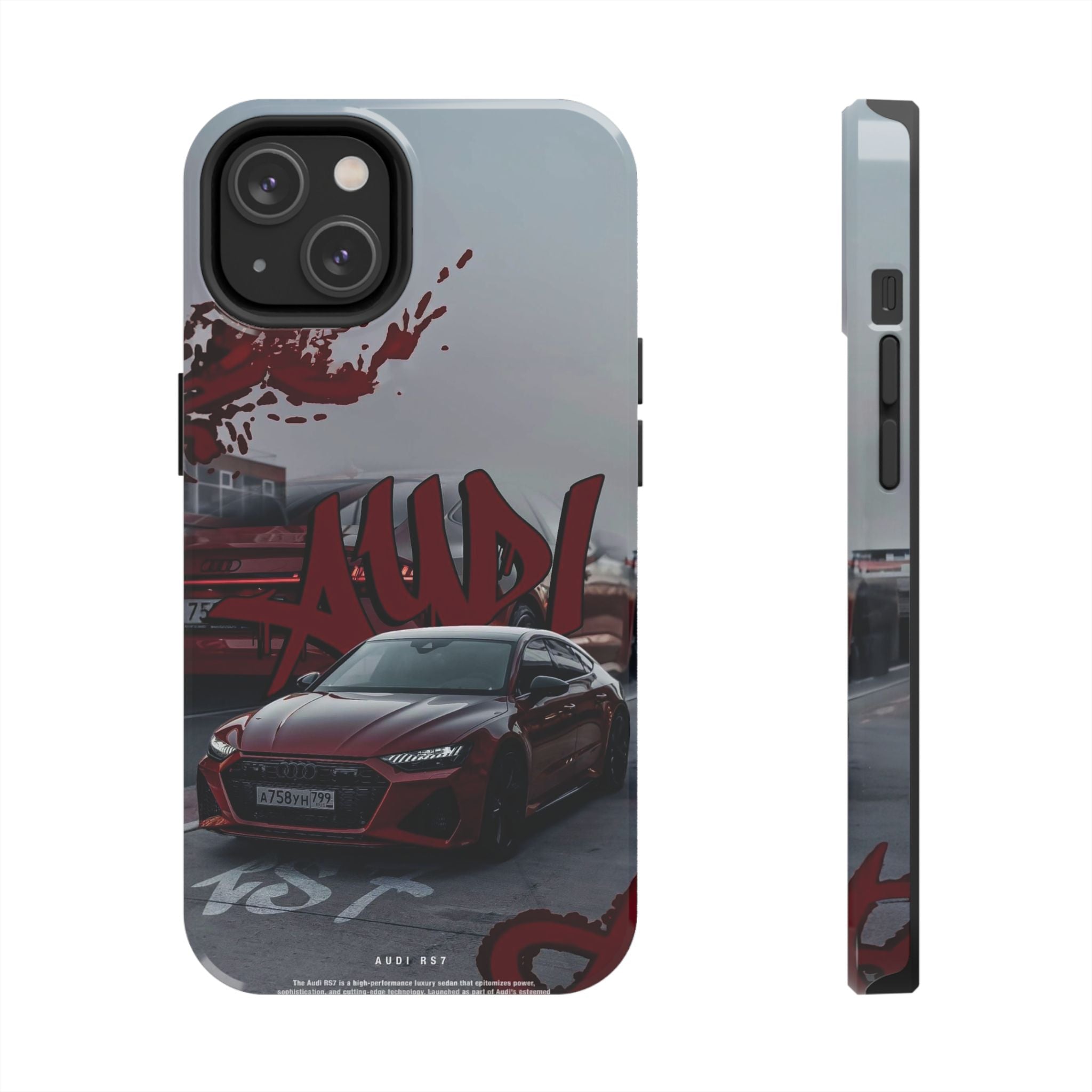 Audi-Inspired Tough Phone Case for Car Enthusiasts