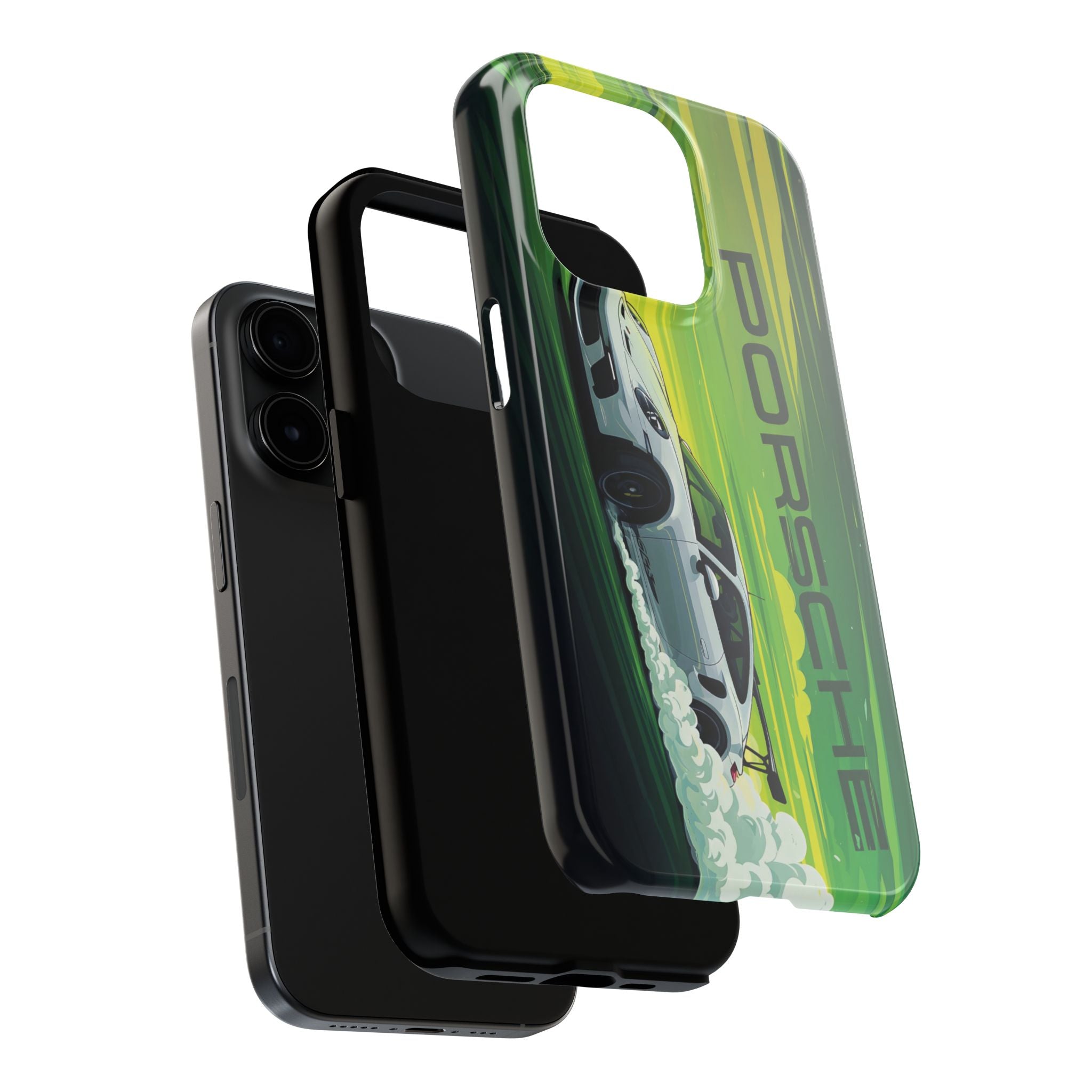 Porsche Tough Phone Cases, Luxury Car Accessories, Durable Phone Cover, Auto Enthusiast Gift, Sports Car Merchandise