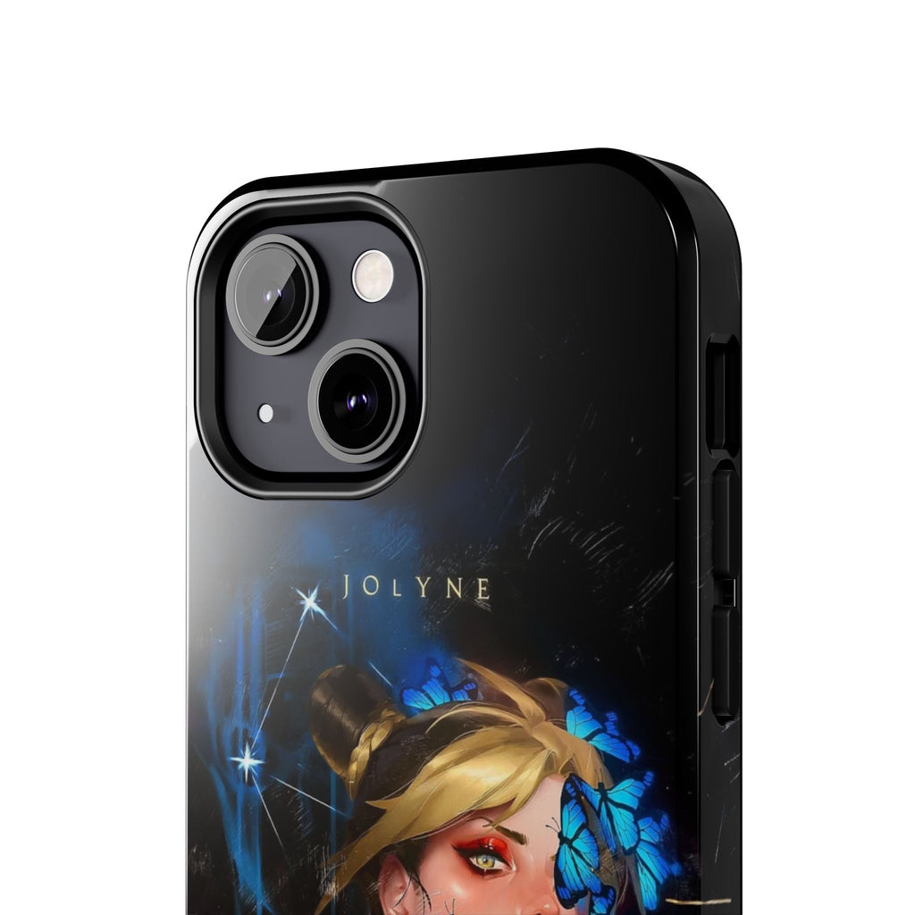 Vibrant Artistic Phone Case, Tough Phone Case for Artists, Unique Phone Cover for Gift, Anime Phone Case for Occasions