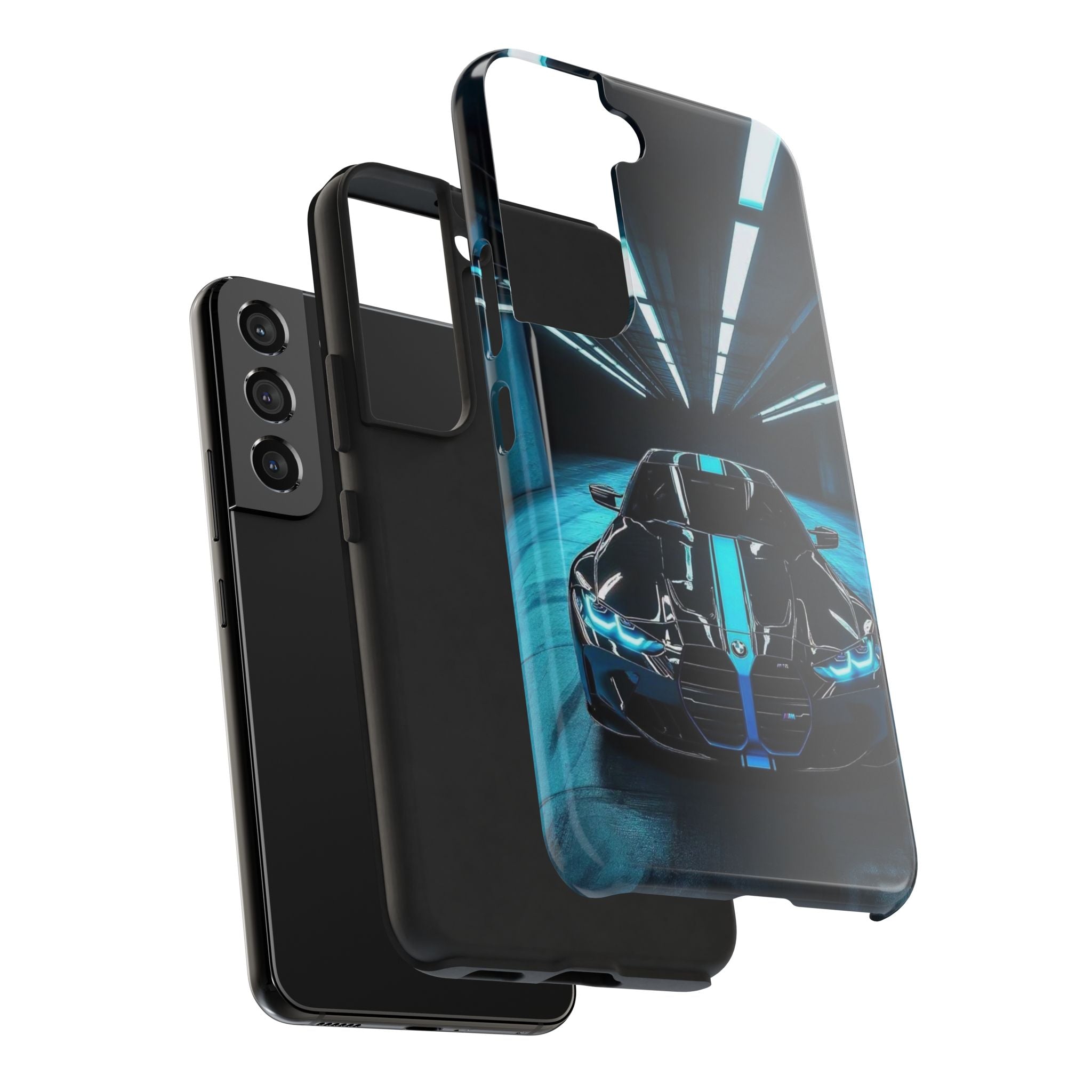 Stylish Tough Phone Case for Car Enthusiasts - Durable & Protective