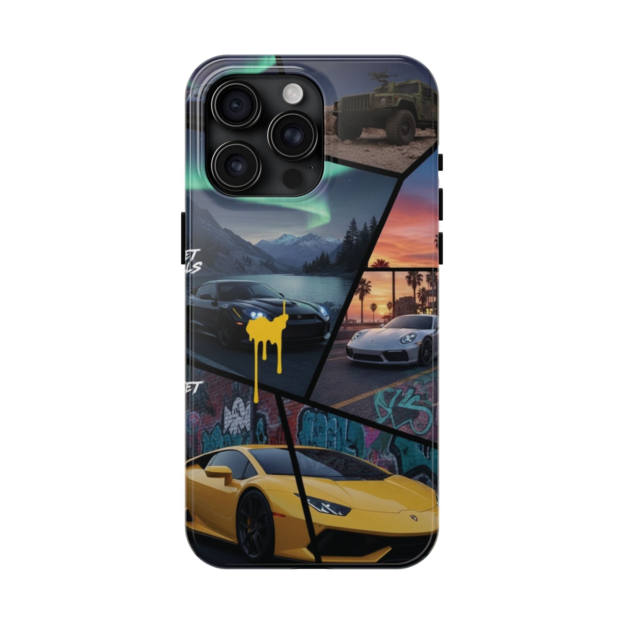 Vibrant Automotive Tough Phone Case – Perfect for Car Enthusiasts