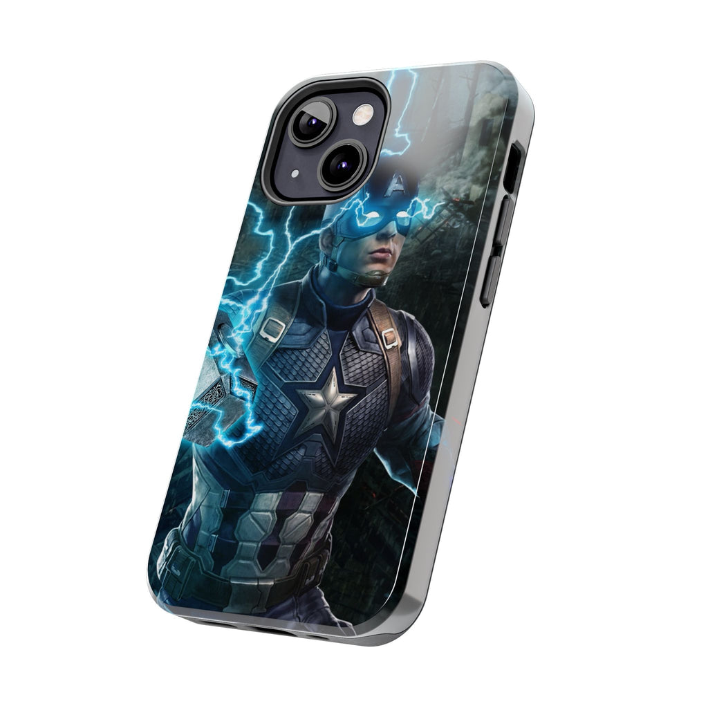Captain America Superhero Tough Phone Cases, Hero Phone Cover, Gift for Gamers, Superhero Accessory, Durable Phone Case for Every Occasion