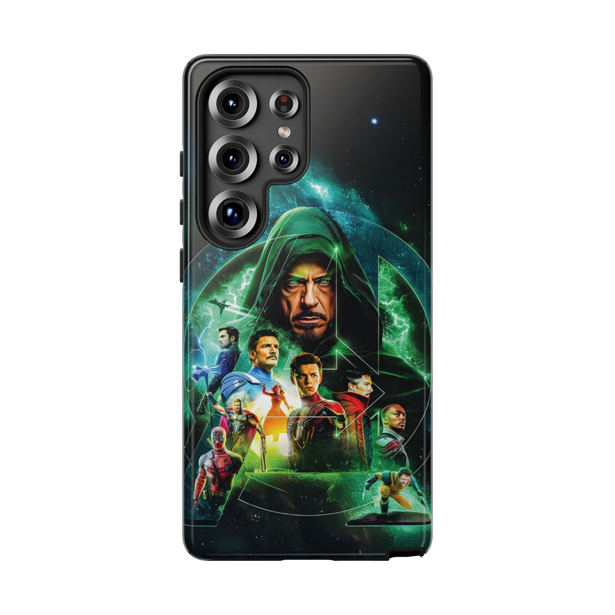 Galaxy Fantasy Phone Case – Hooded Hero Collage