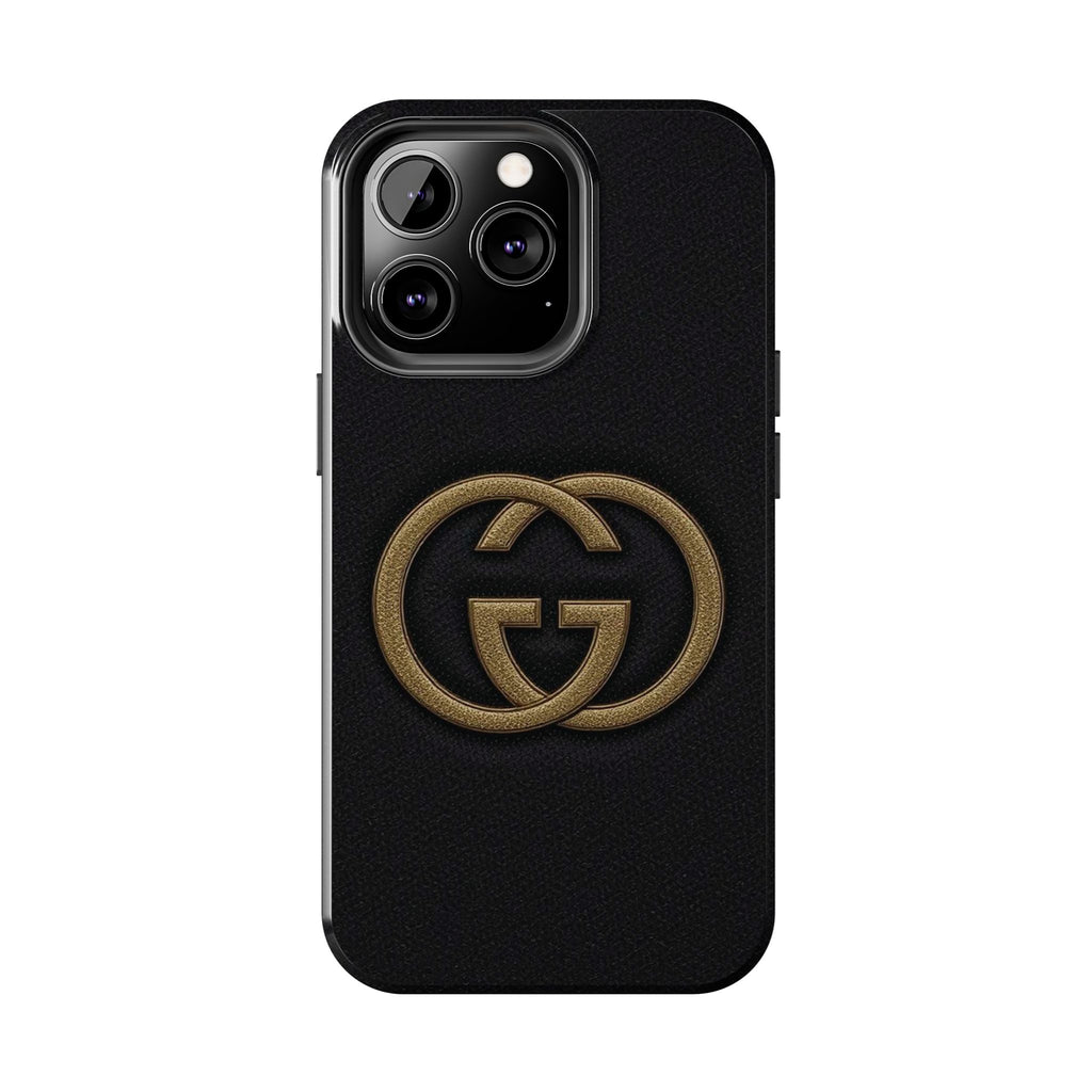 Stylish Tough Phone Cases with Elegant Logo, Durable Protection, Fashion Accessory, Smartphone Cases, Gift for Her or Him