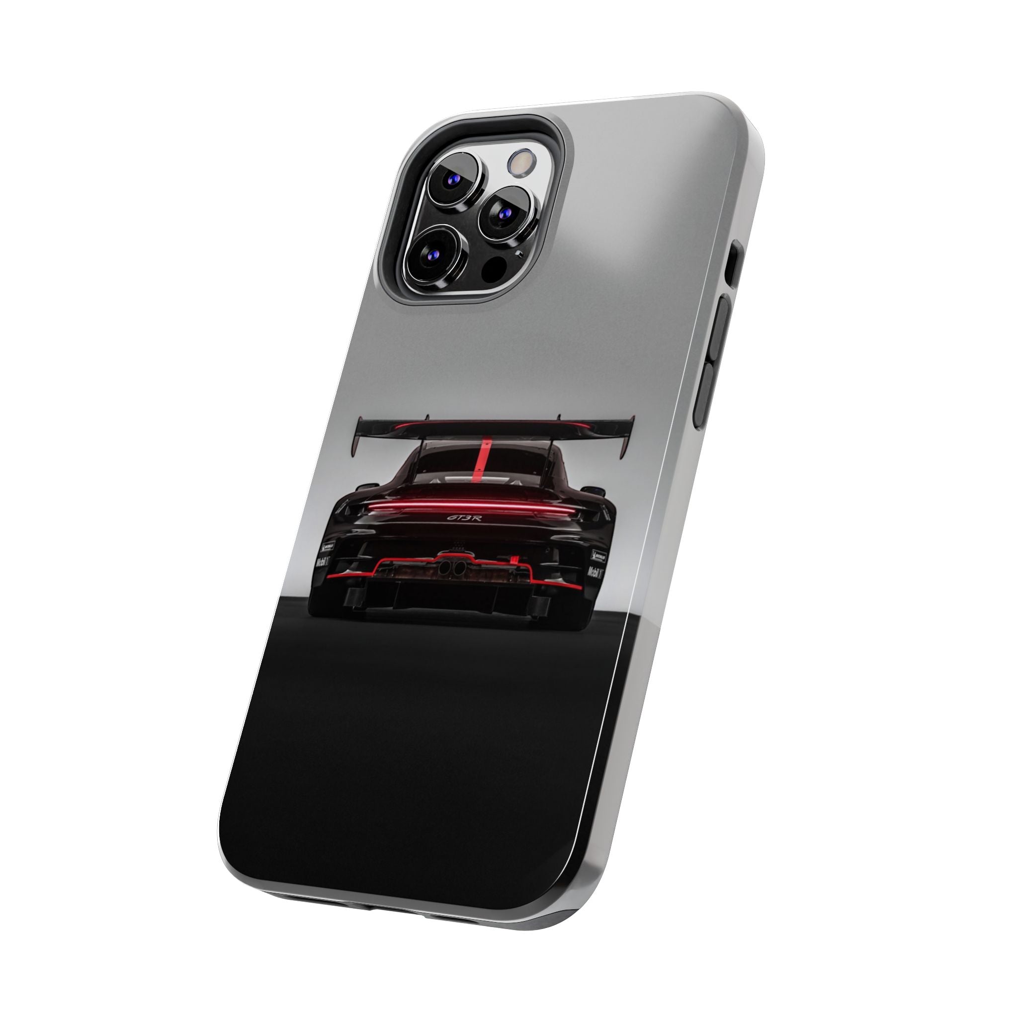 Racing-Inspired Tough Phone Case for Car Enthusiasts