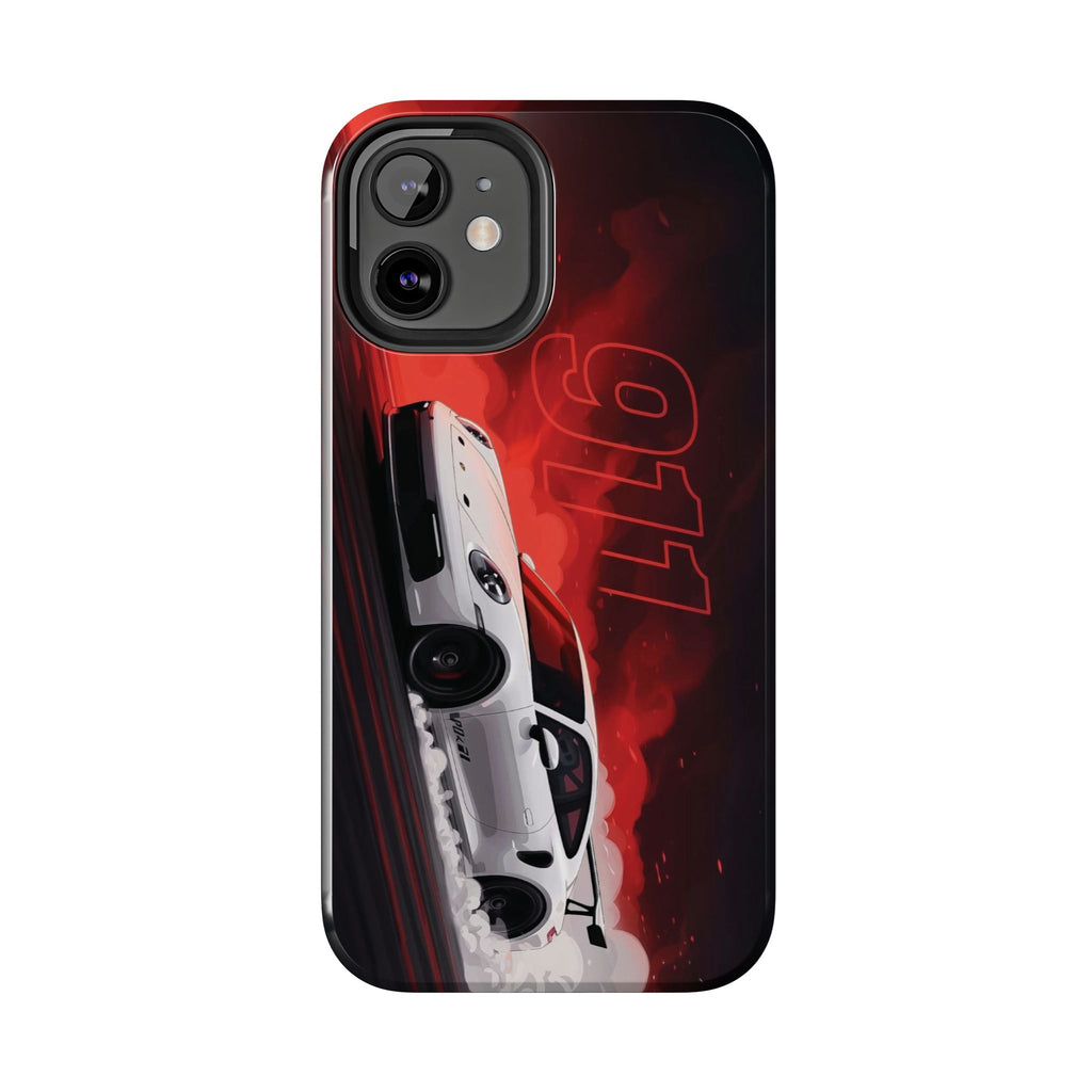 Racing-Inspired Porsche Tough Phone Case with 911 Design