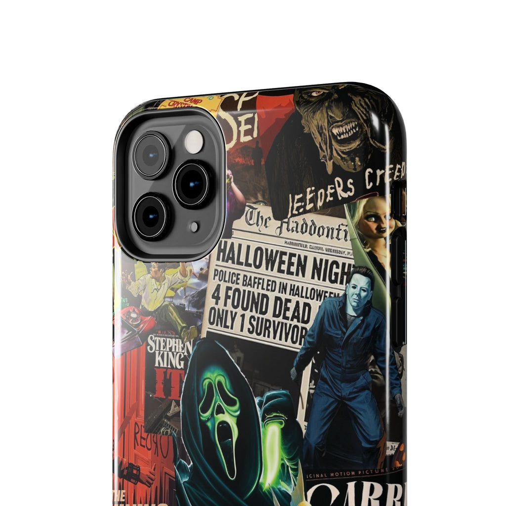 Spooky Horror Movie Phone Case | Tough Phone Cases for Horror Lovers, Halloween Gifts, Unique Accessories, Movie Night Essentials, [...]