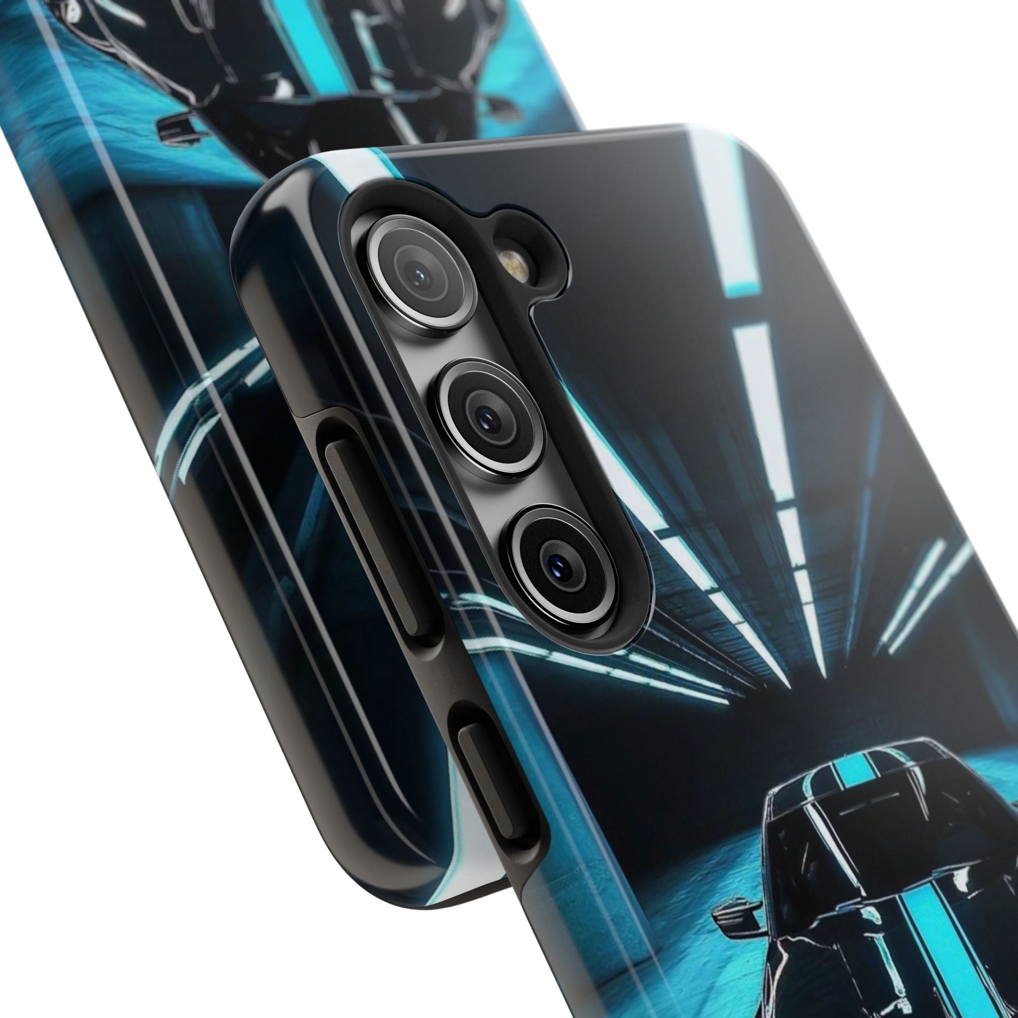 Stylish Tough Phone Case for Car Enthusiasts - Durable & Protective