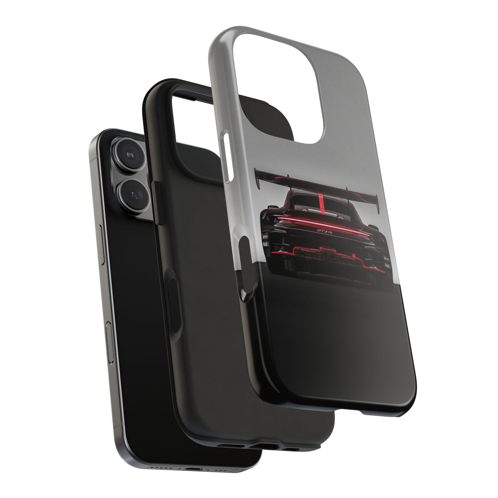 Racing-Inspired Tough Phone Case for Car Enthusiasts