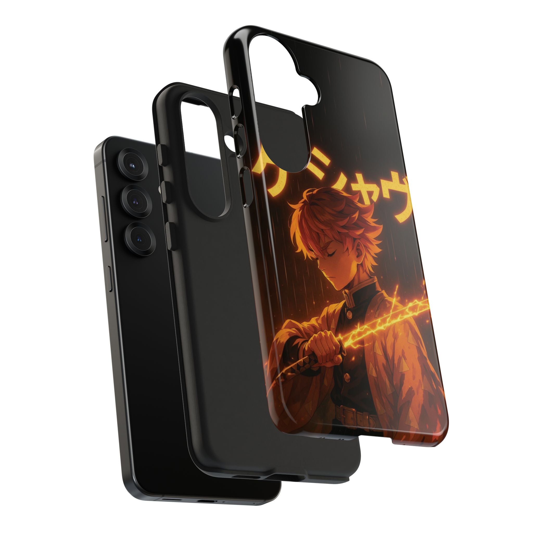 Anime Tough Phone Case - Demon Slayer Inspired Design