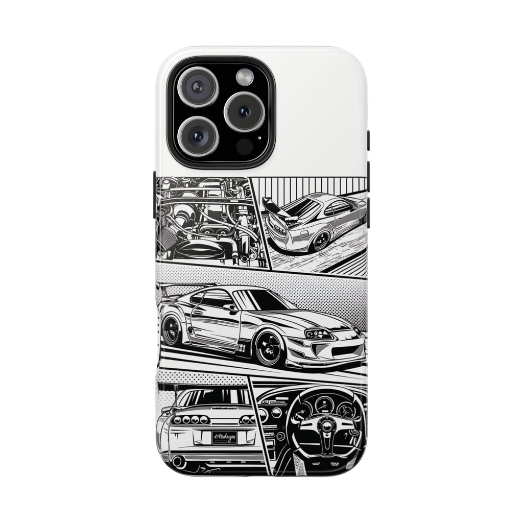 Racing Car Tough Phone Case - Durable Protection for Auto Enthusiasts