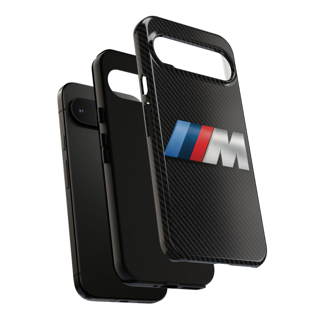 Carbon Fiber BMW M Logo Tough Phone Case
